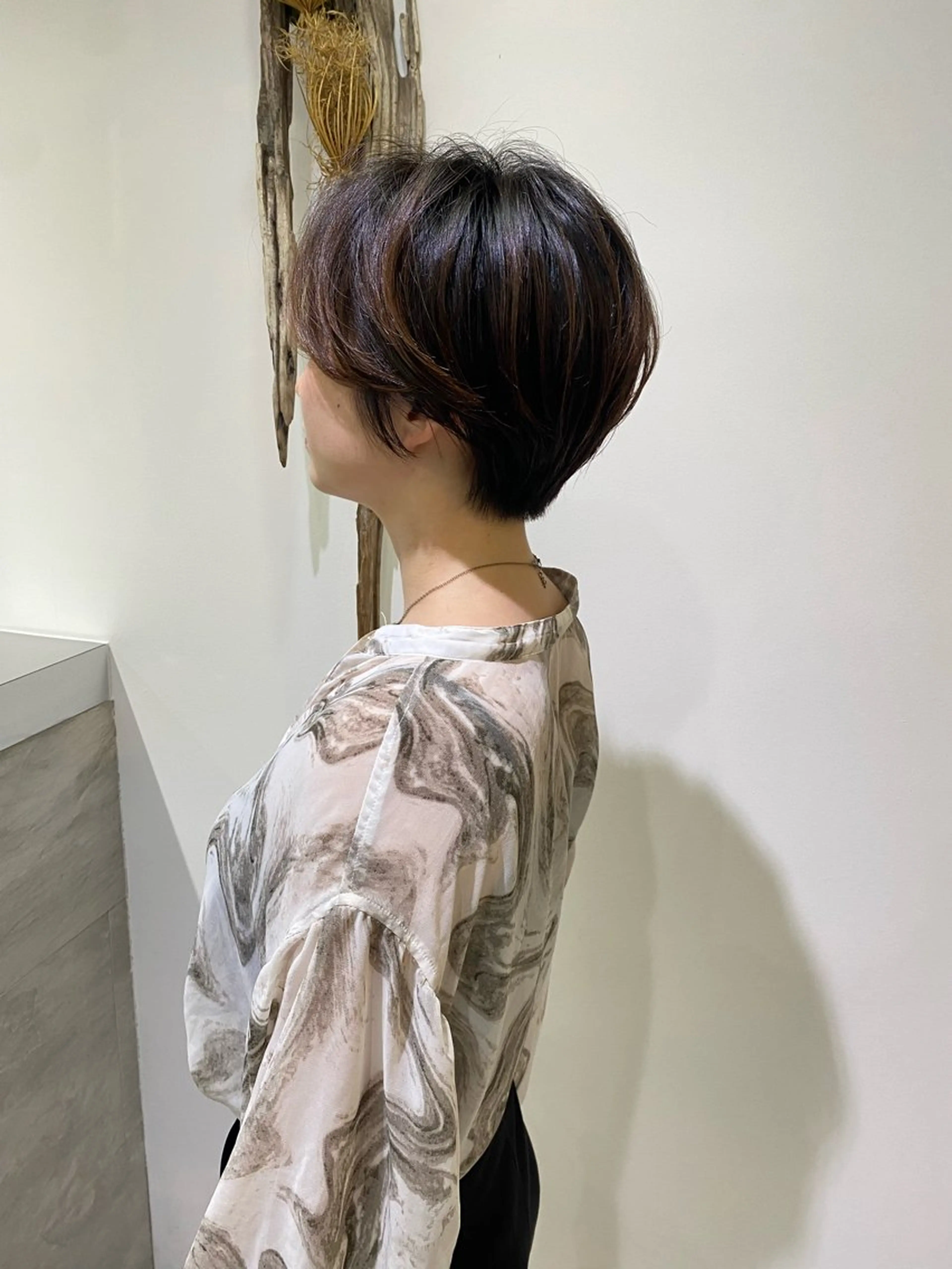 ショート くびれヘア ショートヘア garage.所属・吉田 慎冴/メンズパーマのヘアスタイル