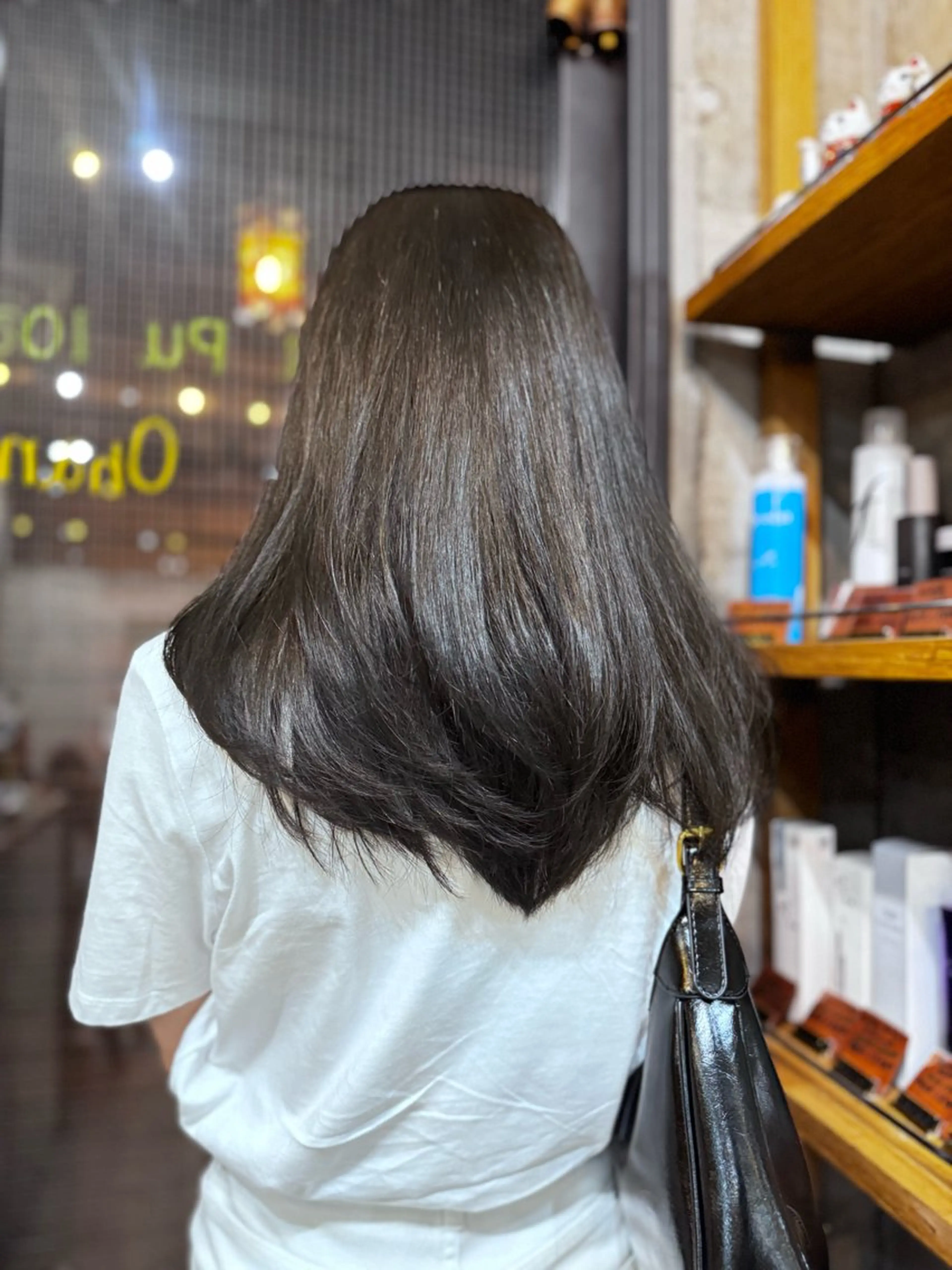 セミロング 縮毛矯正 パーマ/パーマ落とし /メンズカット/ヒロのヘアスタイル