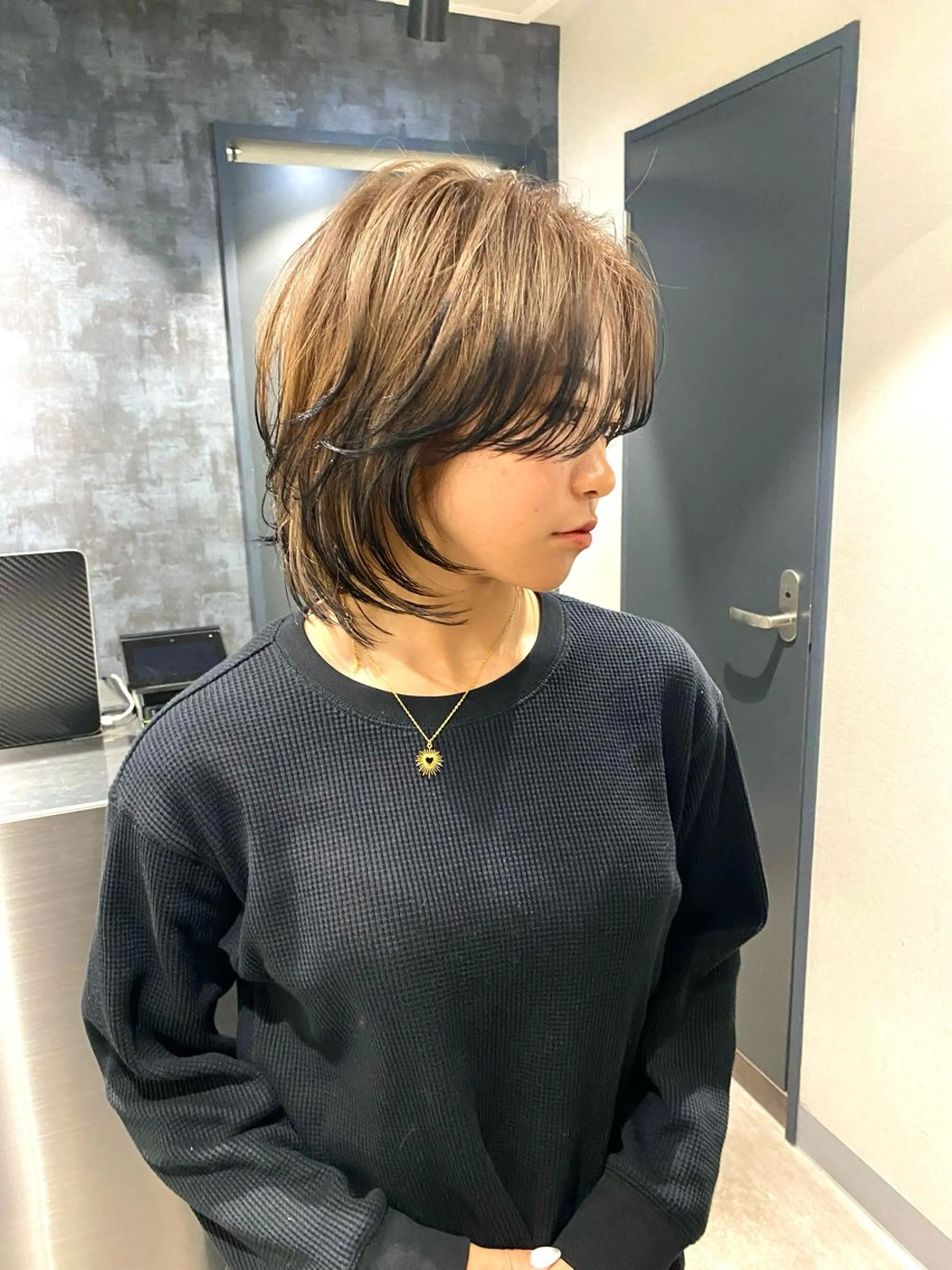 ショート 🌟ブリーチ/ボブ/ レイヤー渋谷☀️のヘアスタイル