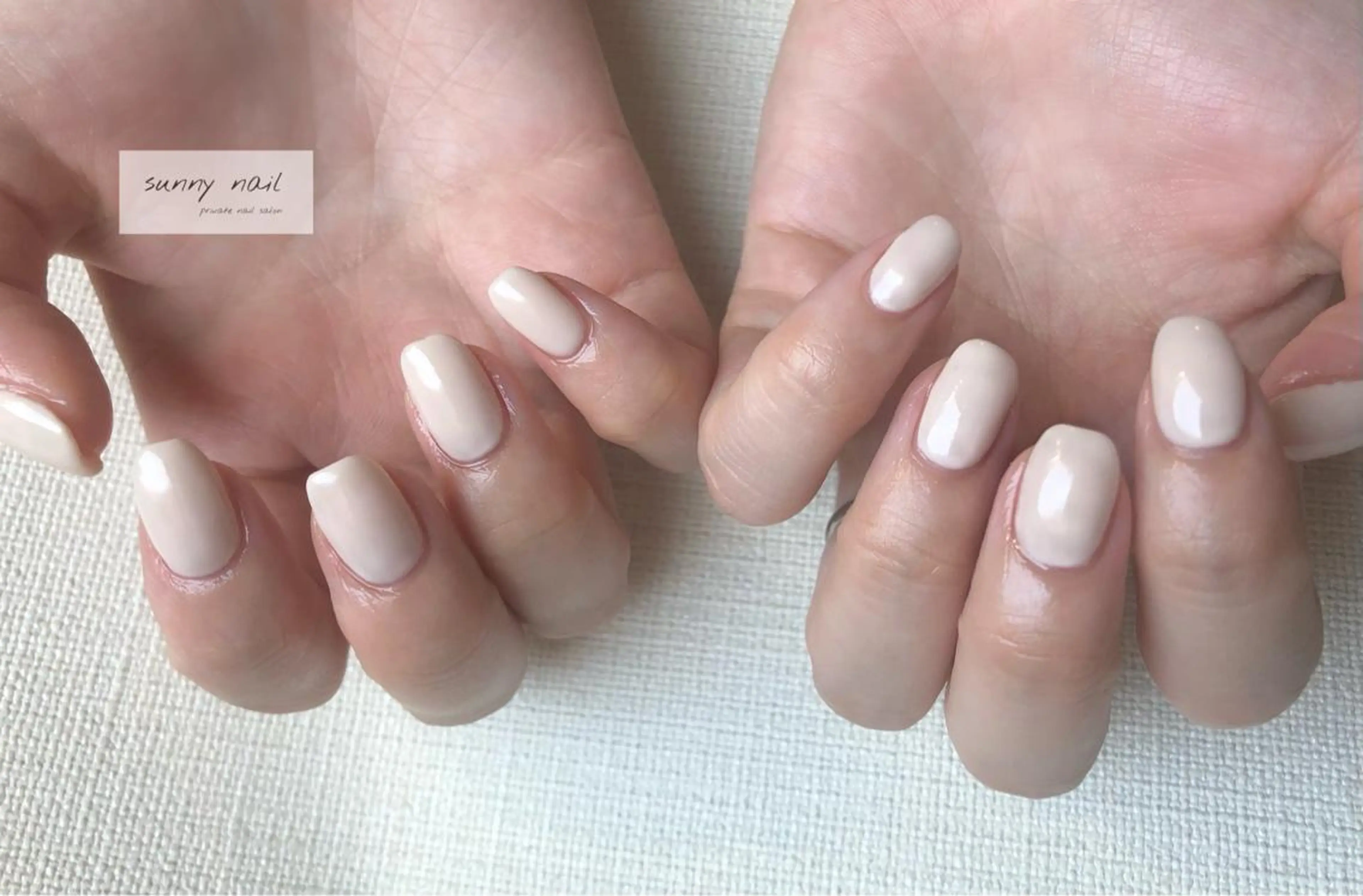 ネイル カジュアル ジェルネイル ニュアンスネイル ワンカラーネイル パラジェル sunny nailのネイルデザイン