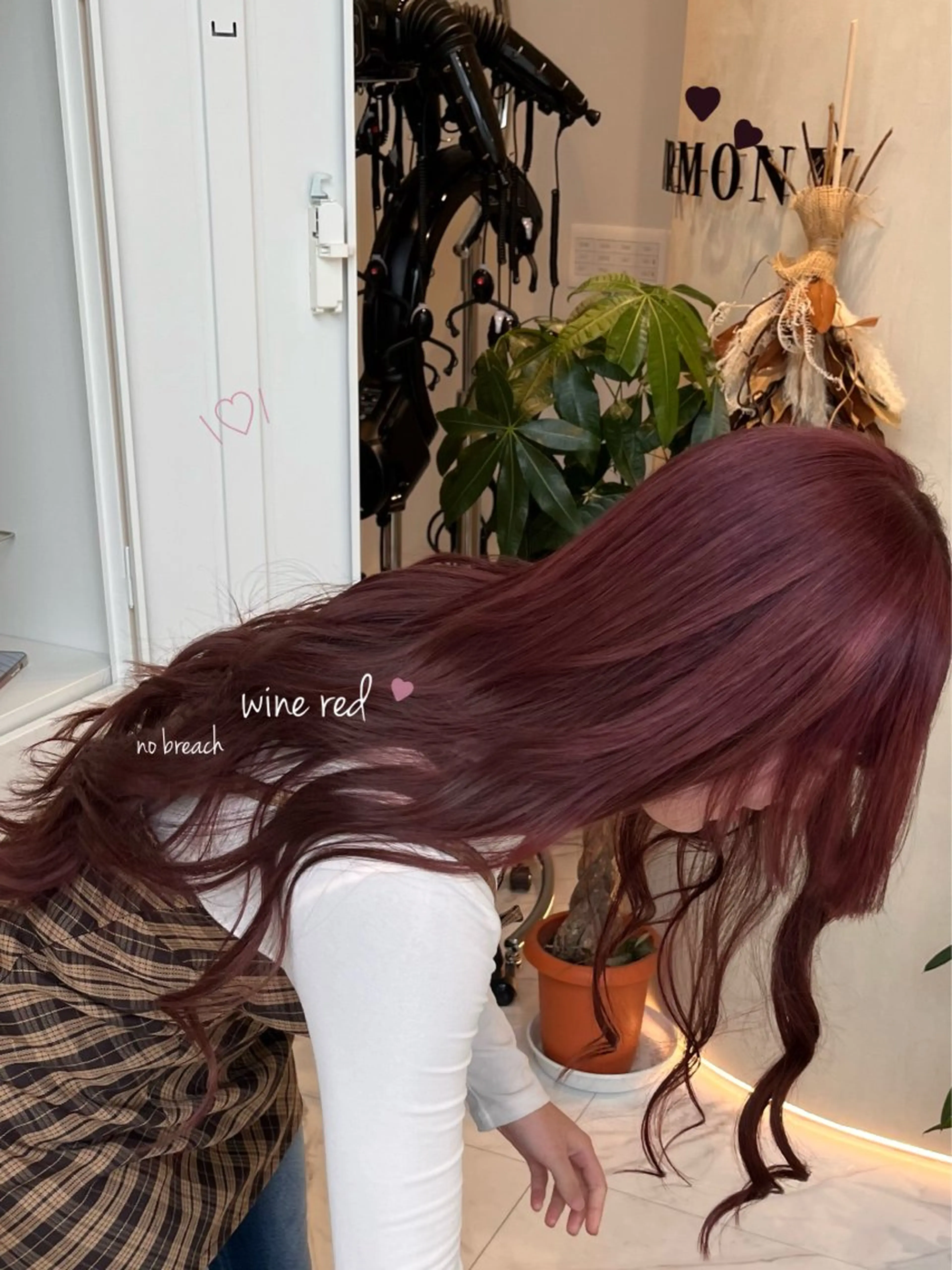 ロング カラー ヘアカラー トリートメント ヘアセット 愛されカラー🩷 はるなのヘアスタイル