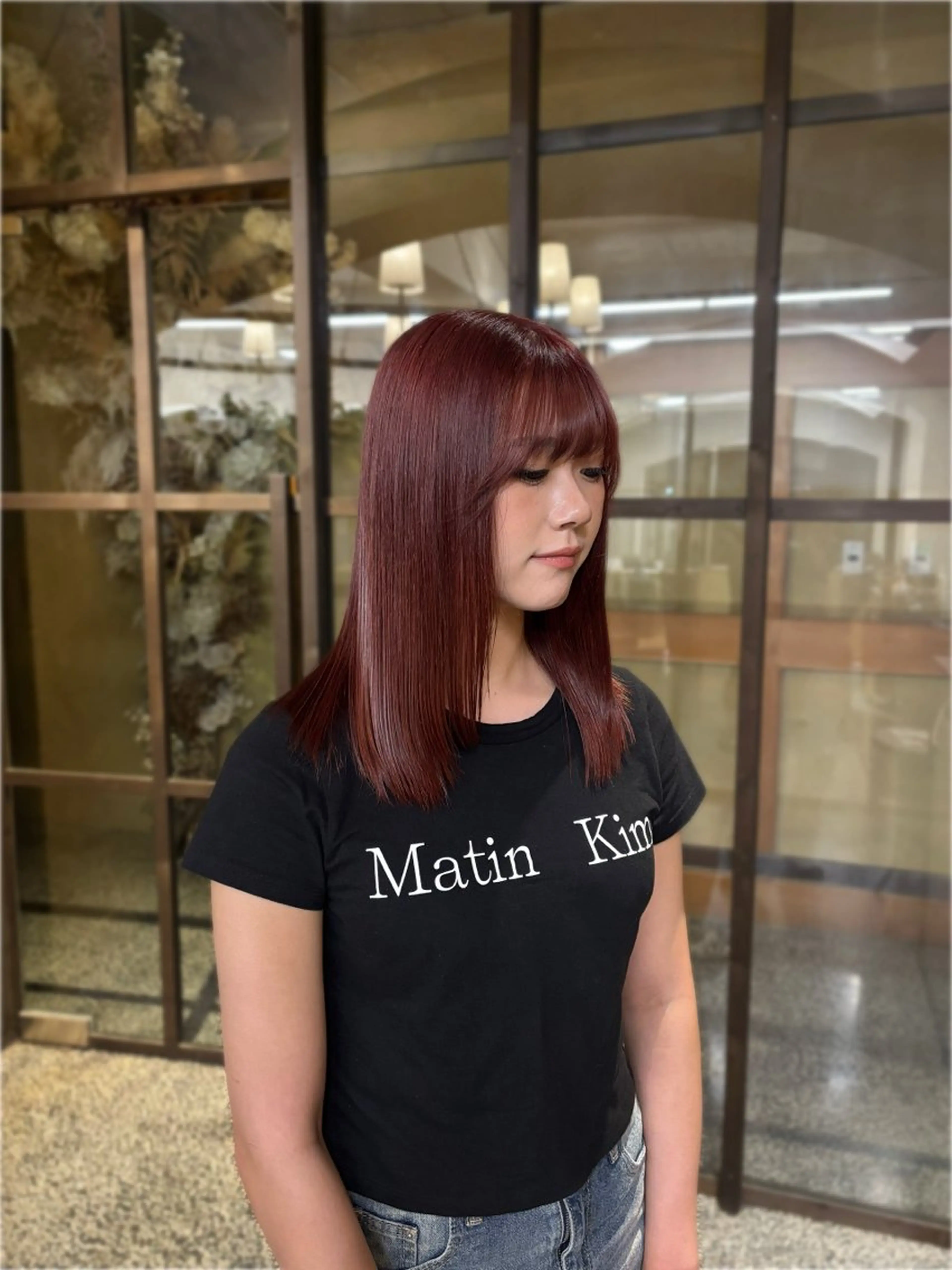 ミディアム レイヤーカット ローレイヤー zerohair GARDEN所属・zerohair むらなかあやね🐰ᩚのヘアスタイル