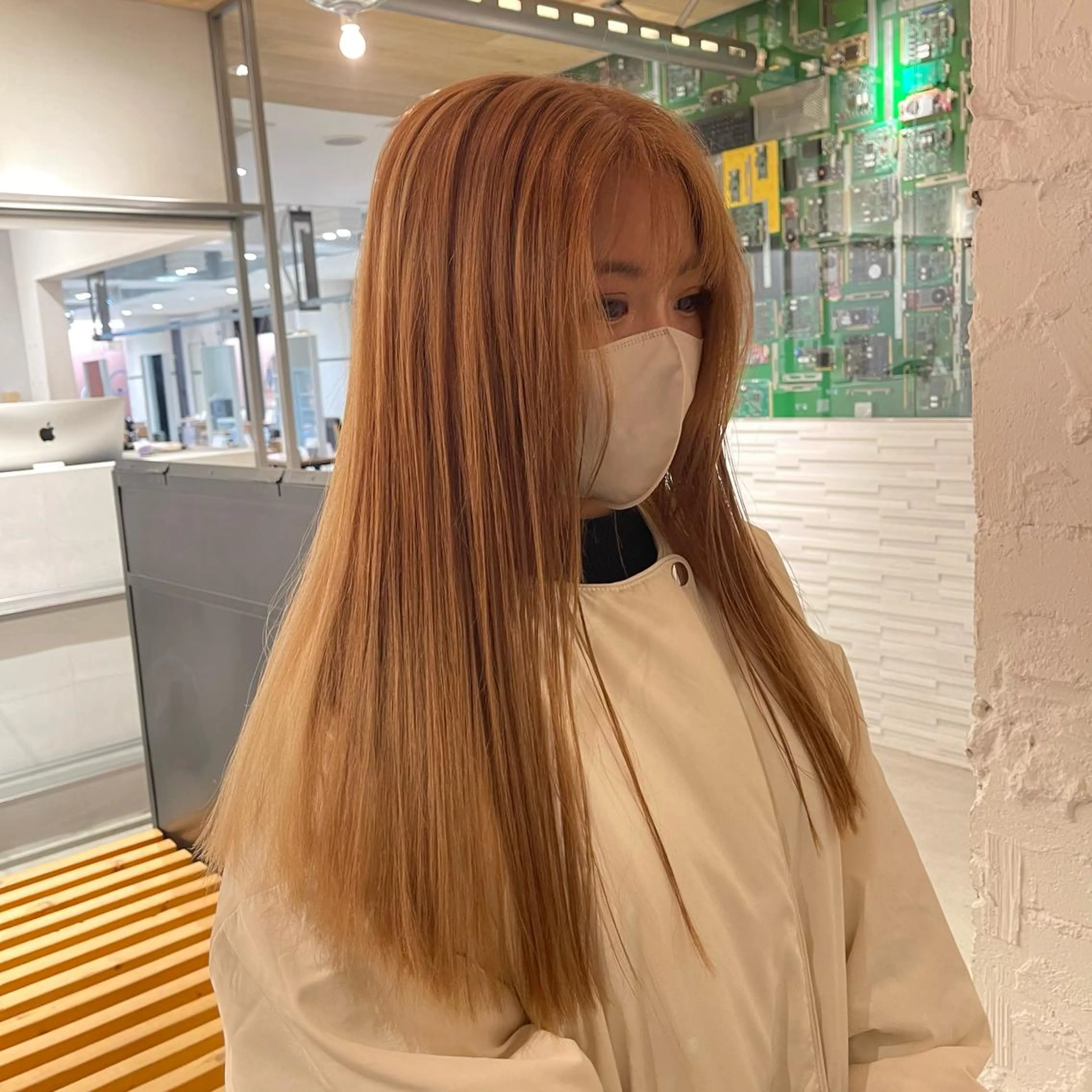 ロング カラー nameless miichiのヘアスタイル