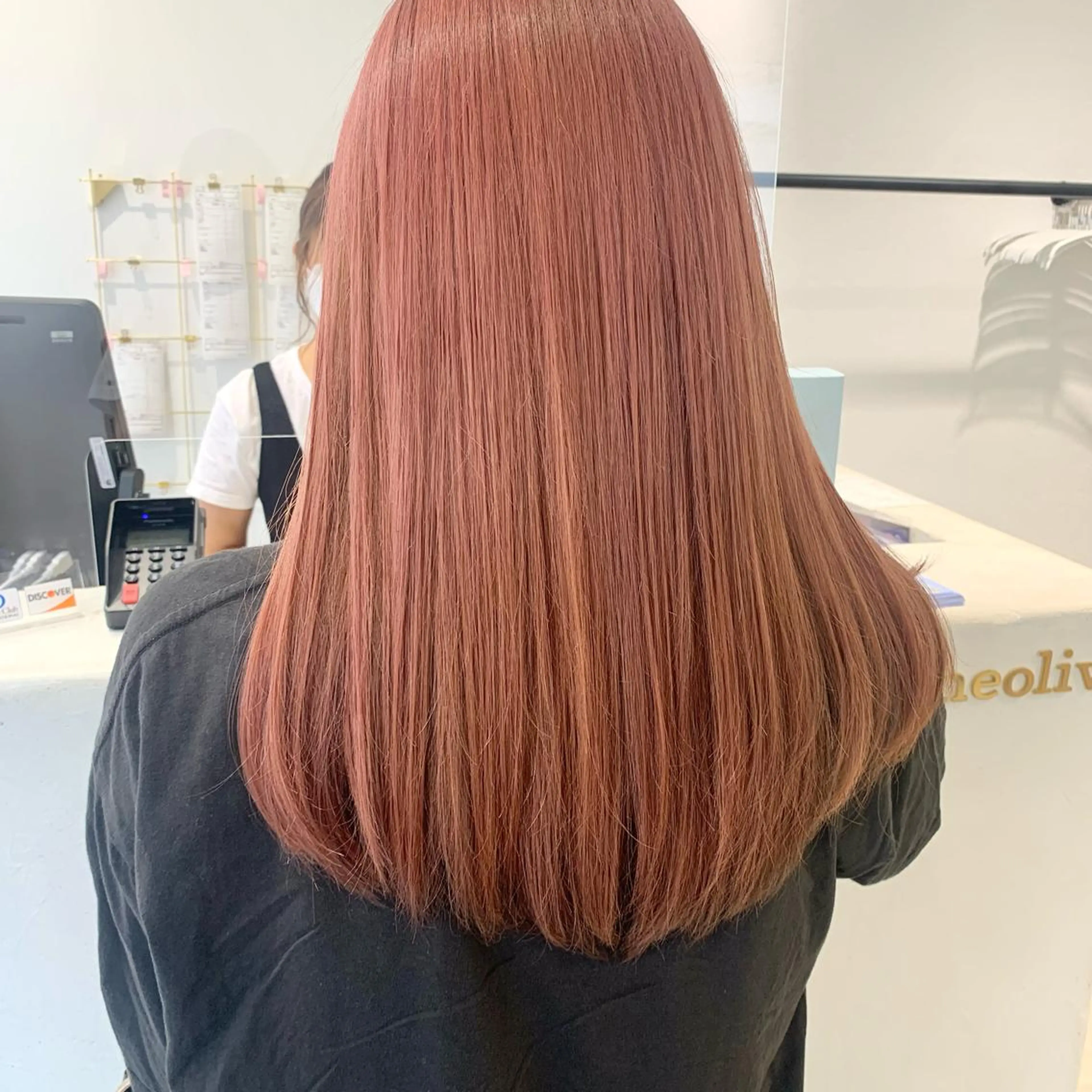 ロング 髪質改善 トリートメント カット トリートメント ボブ/美髪矯正 /佐藤　奈巳のヘアスタイル