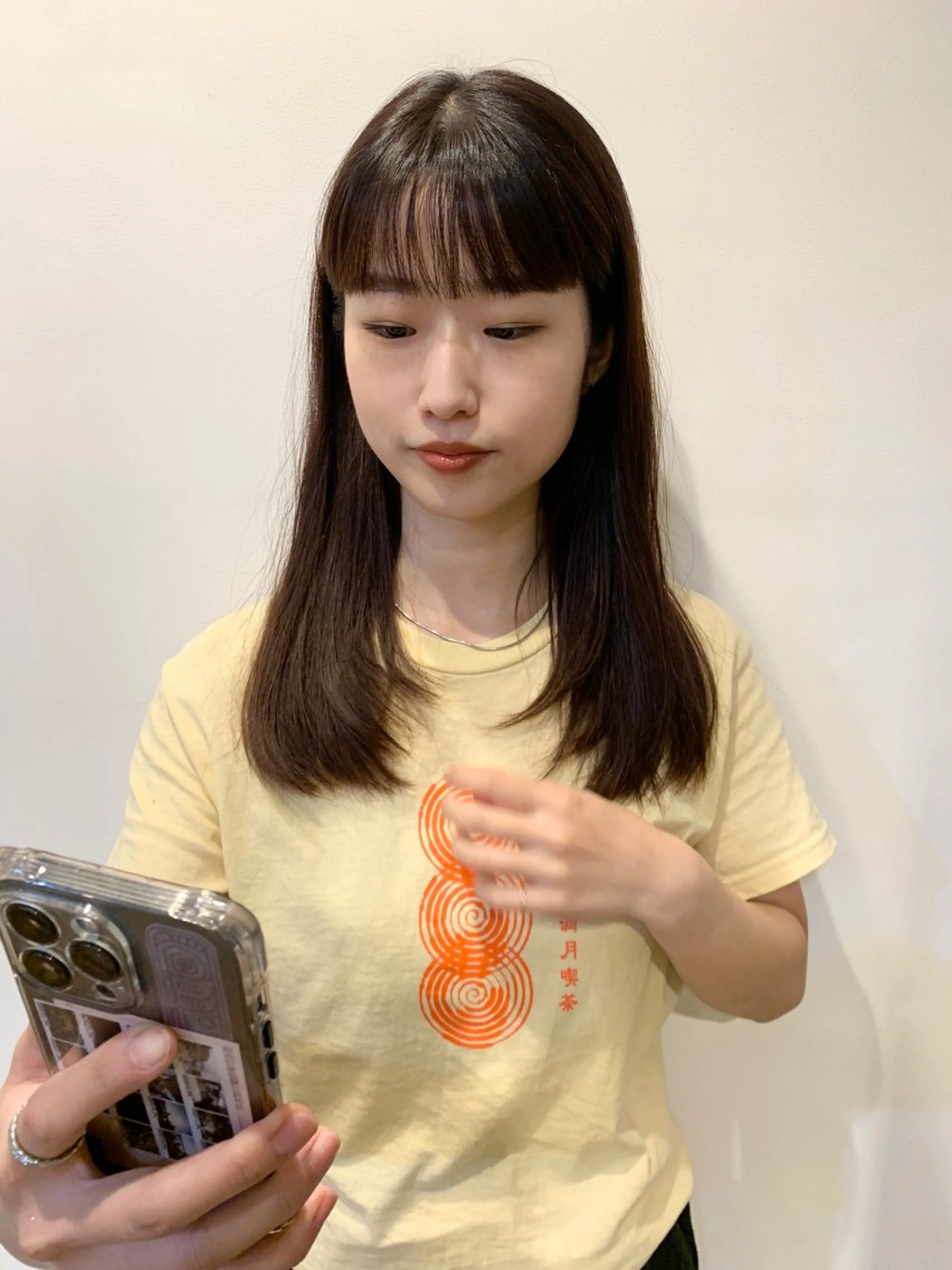 セミロング カラー 【takk】 ナカヤママサヨシのヘアスタイル