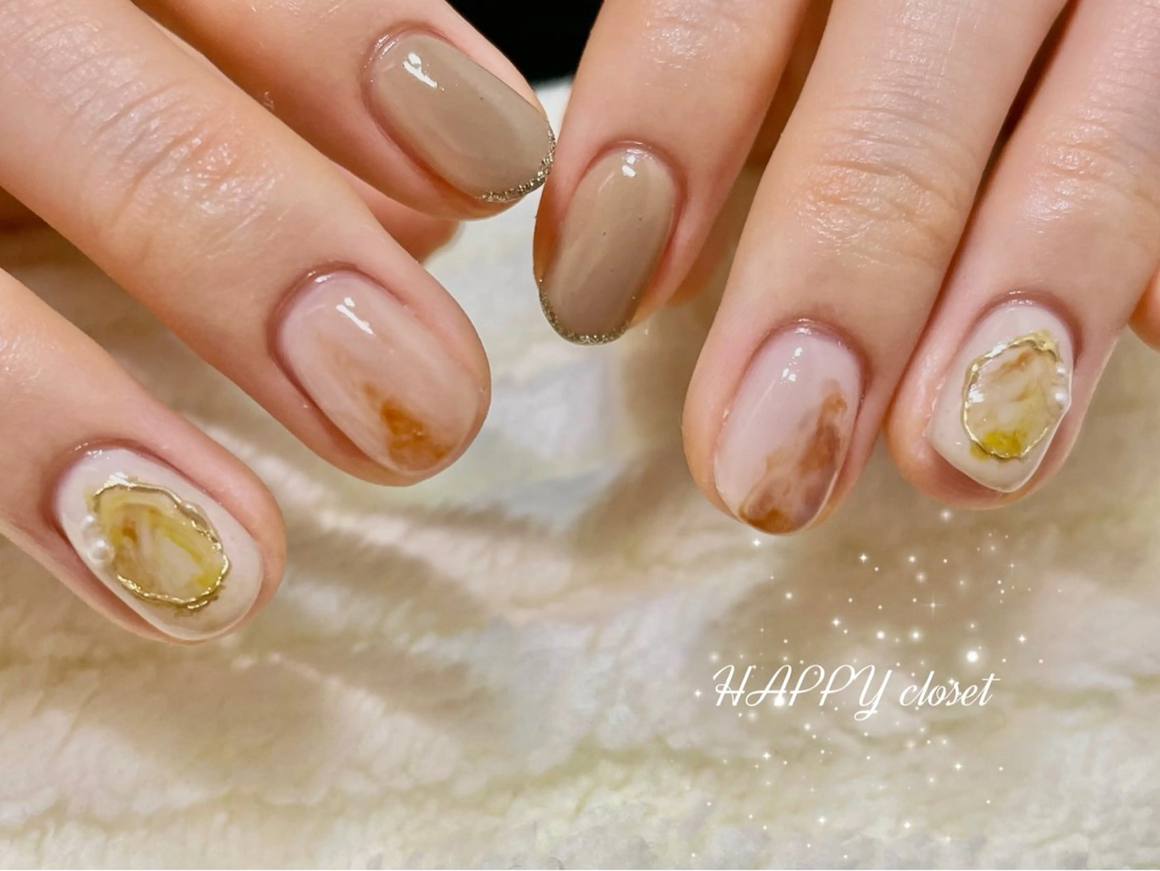 ネイル 韓国ネイル ニュアンスネイル n. SAITOUのネイルデザイン