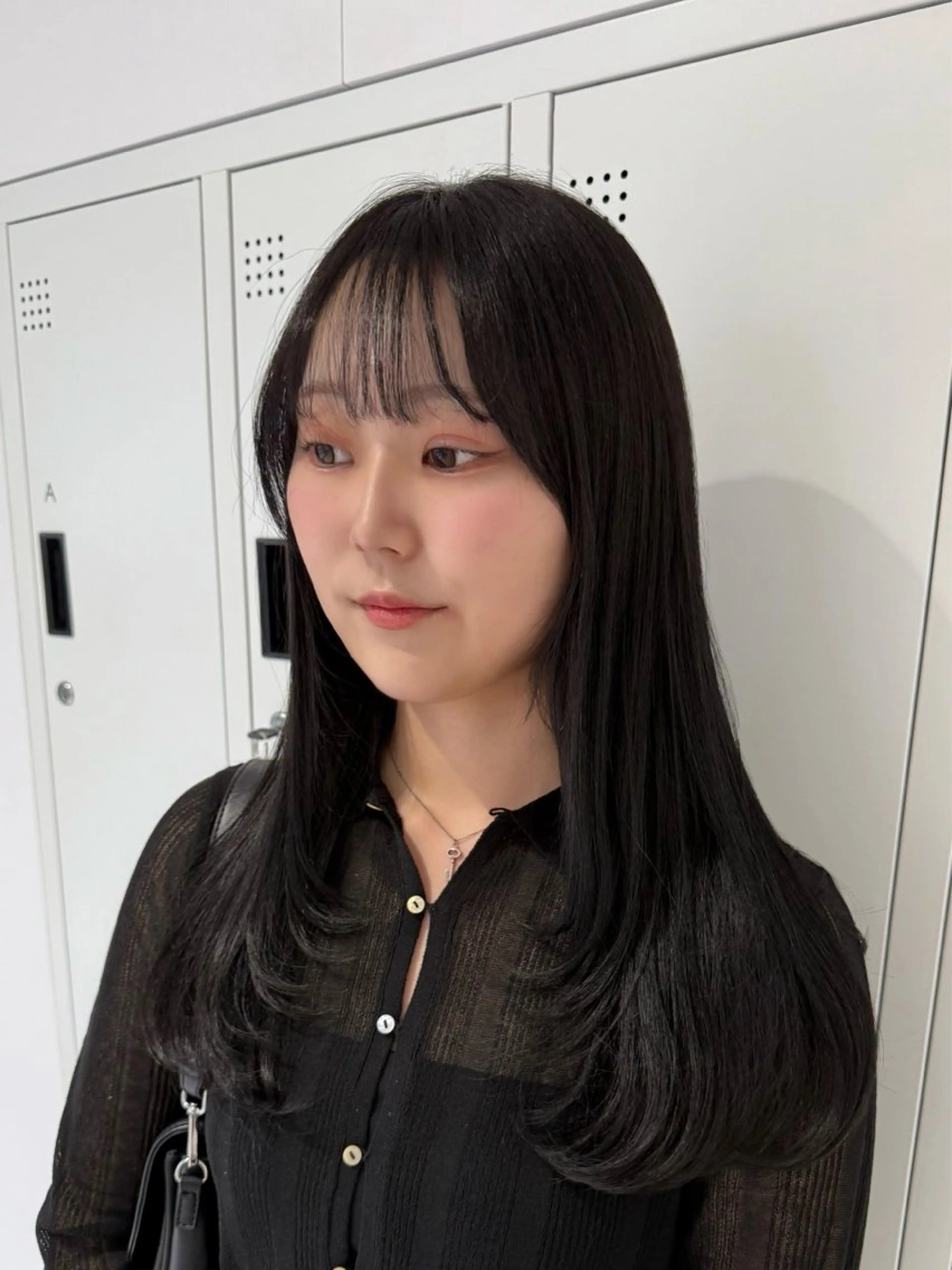 ロング ya₥a/メンズカッ ト/透明感カラーのヘアスタイル