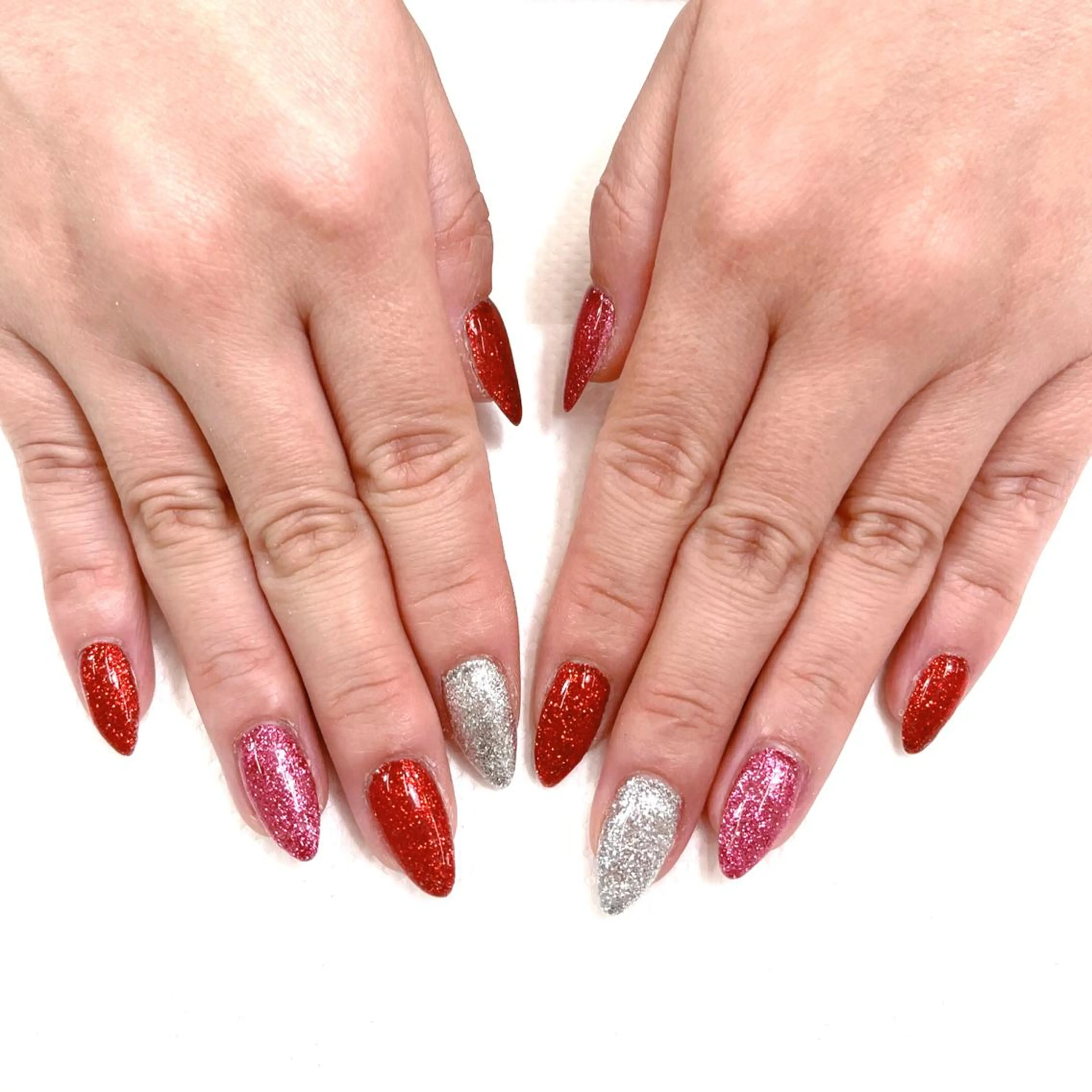 ネイル キラキラネイル ラメ(グリッター) ワンカラーネイル 【MAXKELLY】 AOYAMAのネイルデザイン