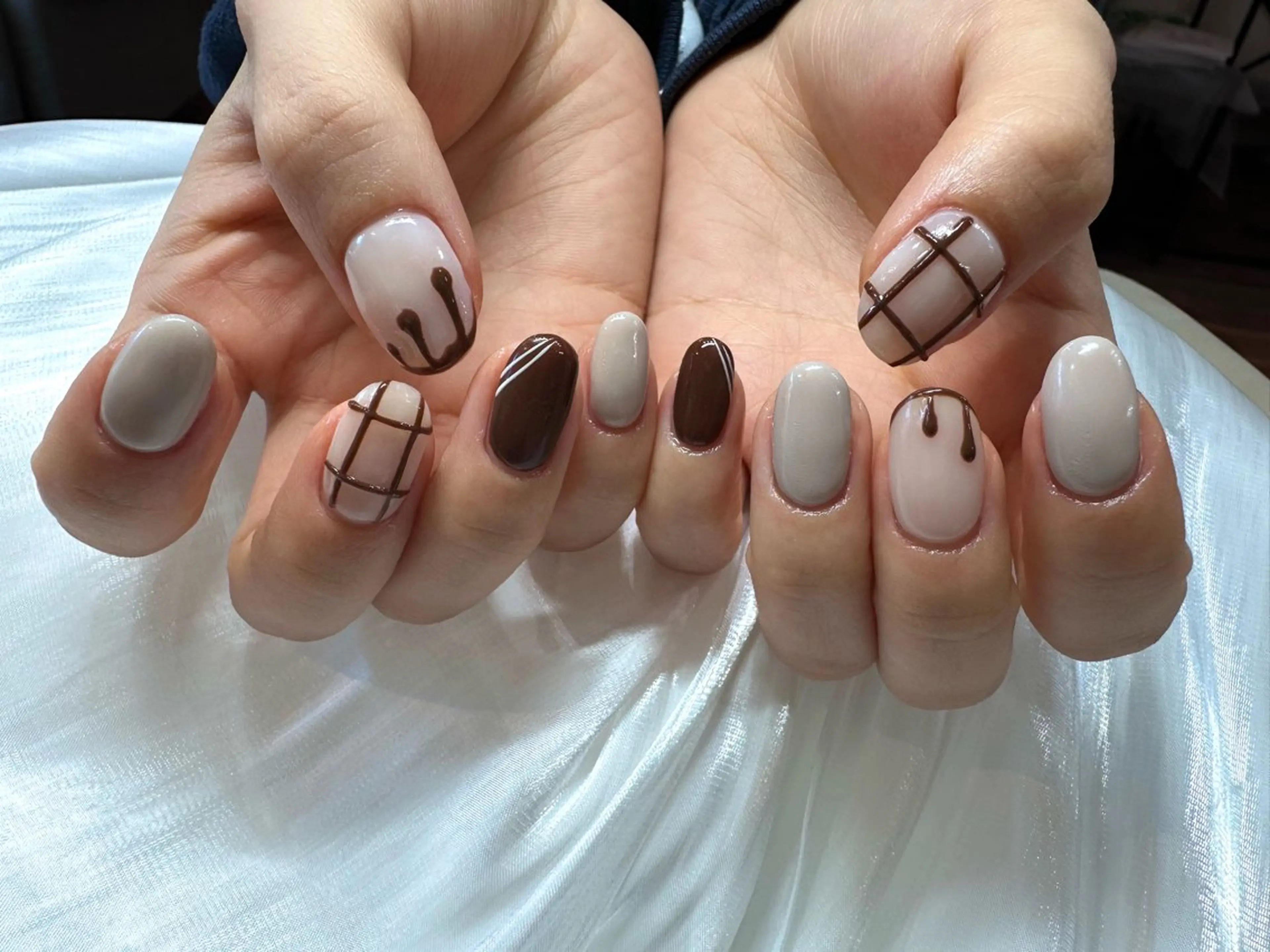 ネイル ハンドネイル Vanilla ネイルサロン　西川口のネイルデザイン