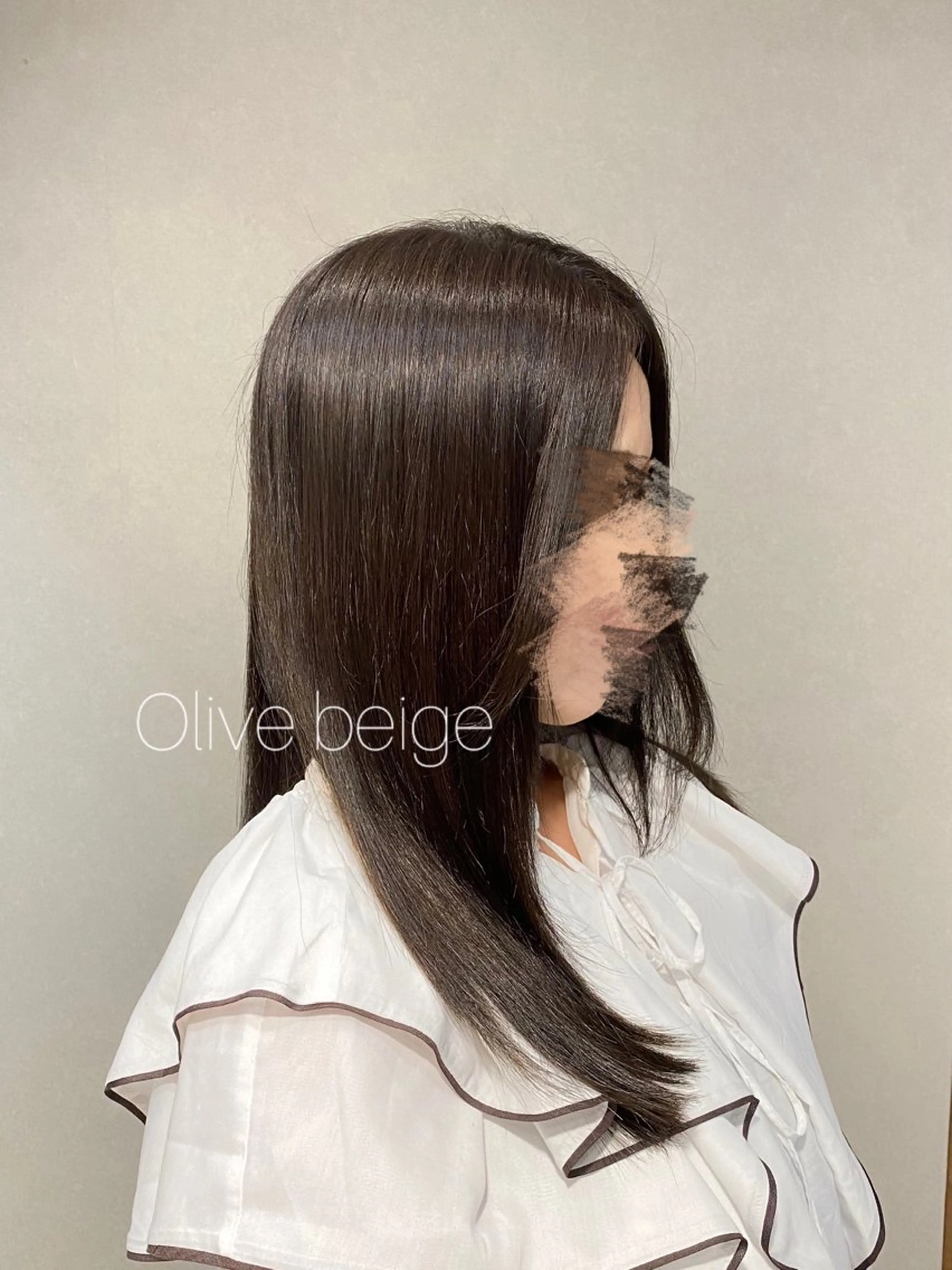 セミロング ヘアカラー トリートメント 🫧髪質改善 🌼きさき🌼のヘアスタイル