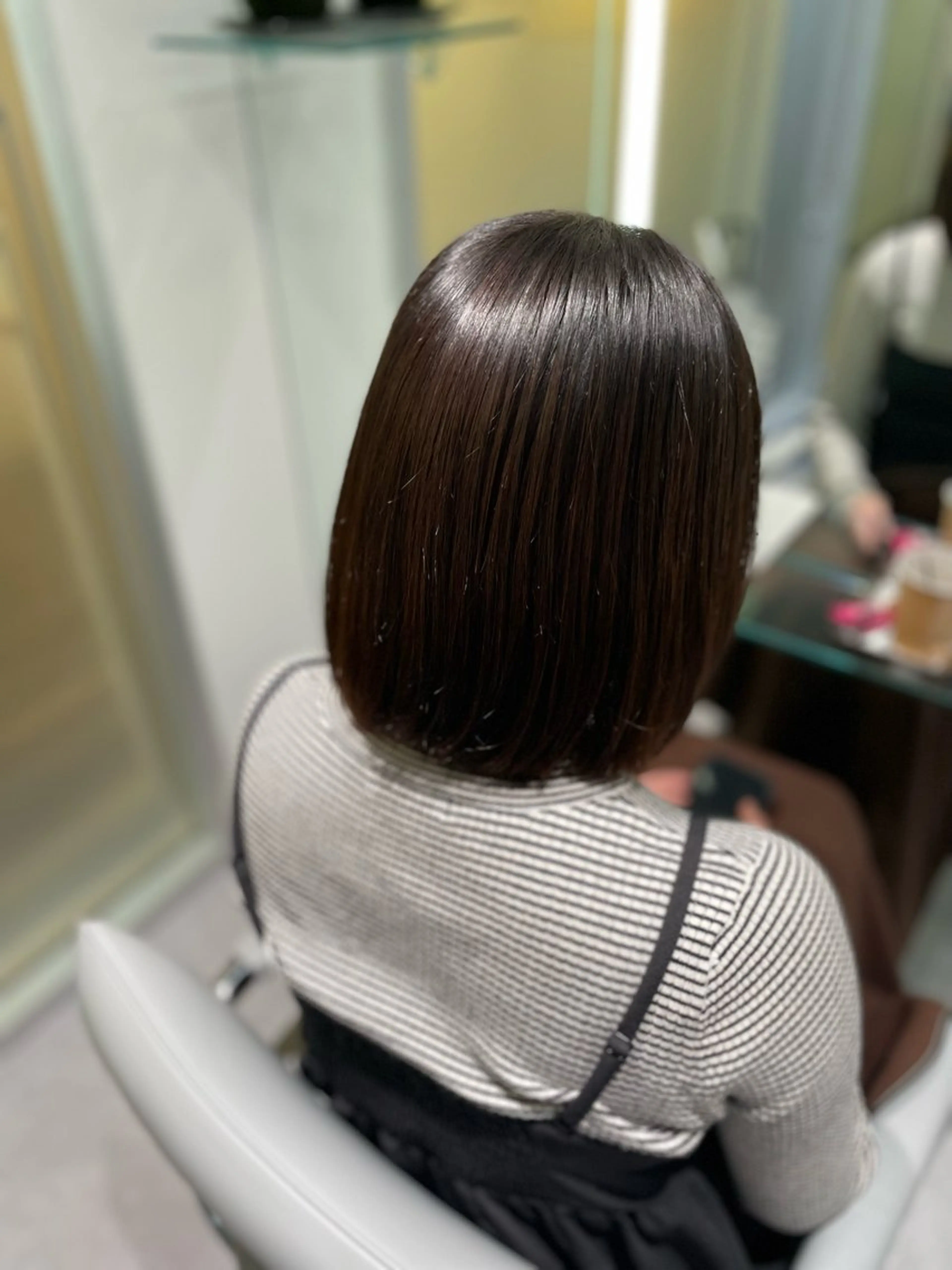 縮毛矯正 unique RINNEのヘアスタイル