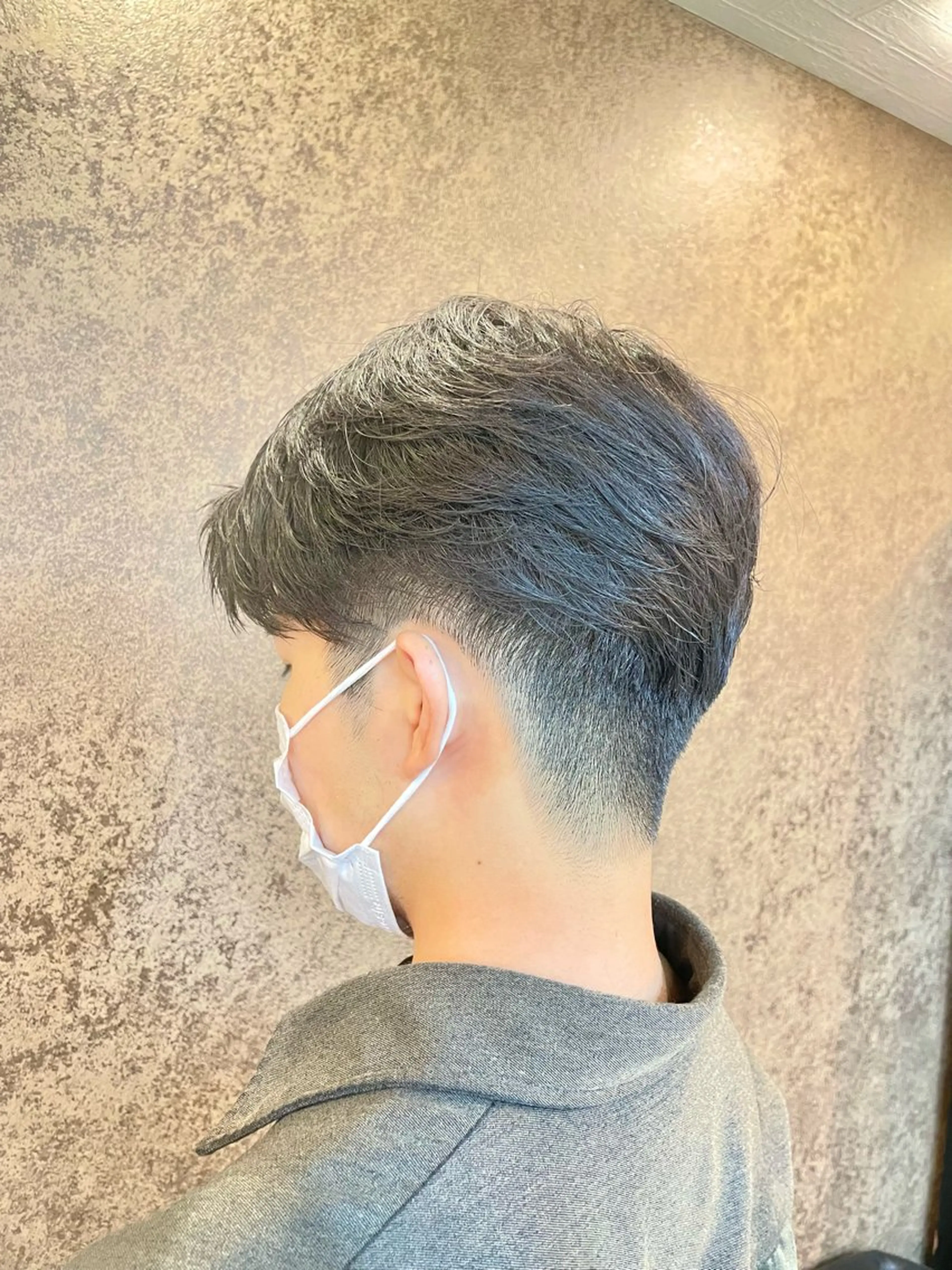 ショート メンズ メンズパーマ特化 カバヤマ　リョウのヘアスタイル