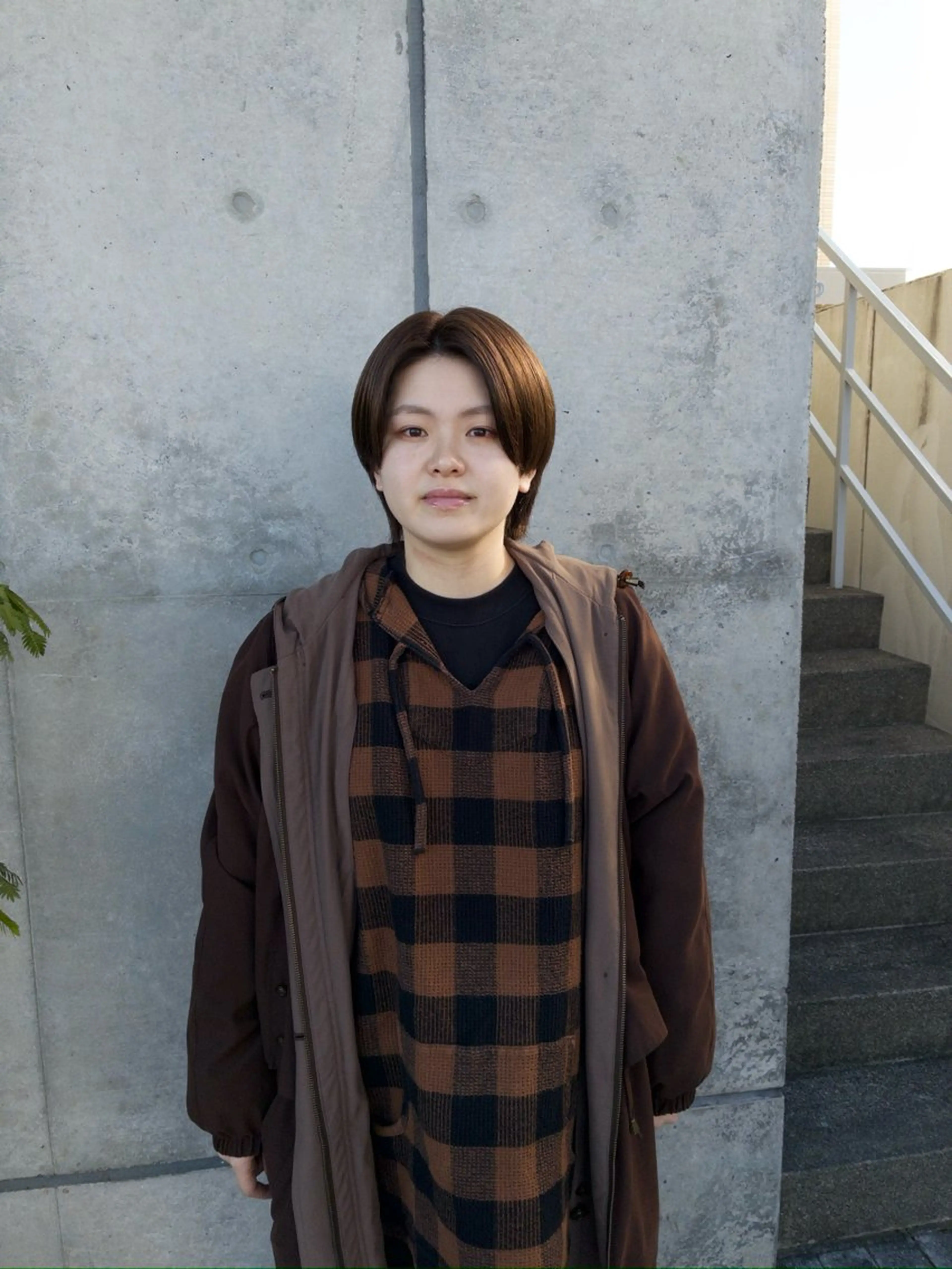 似合わせカット + ケアカラー + en-genderトリートメントの写真