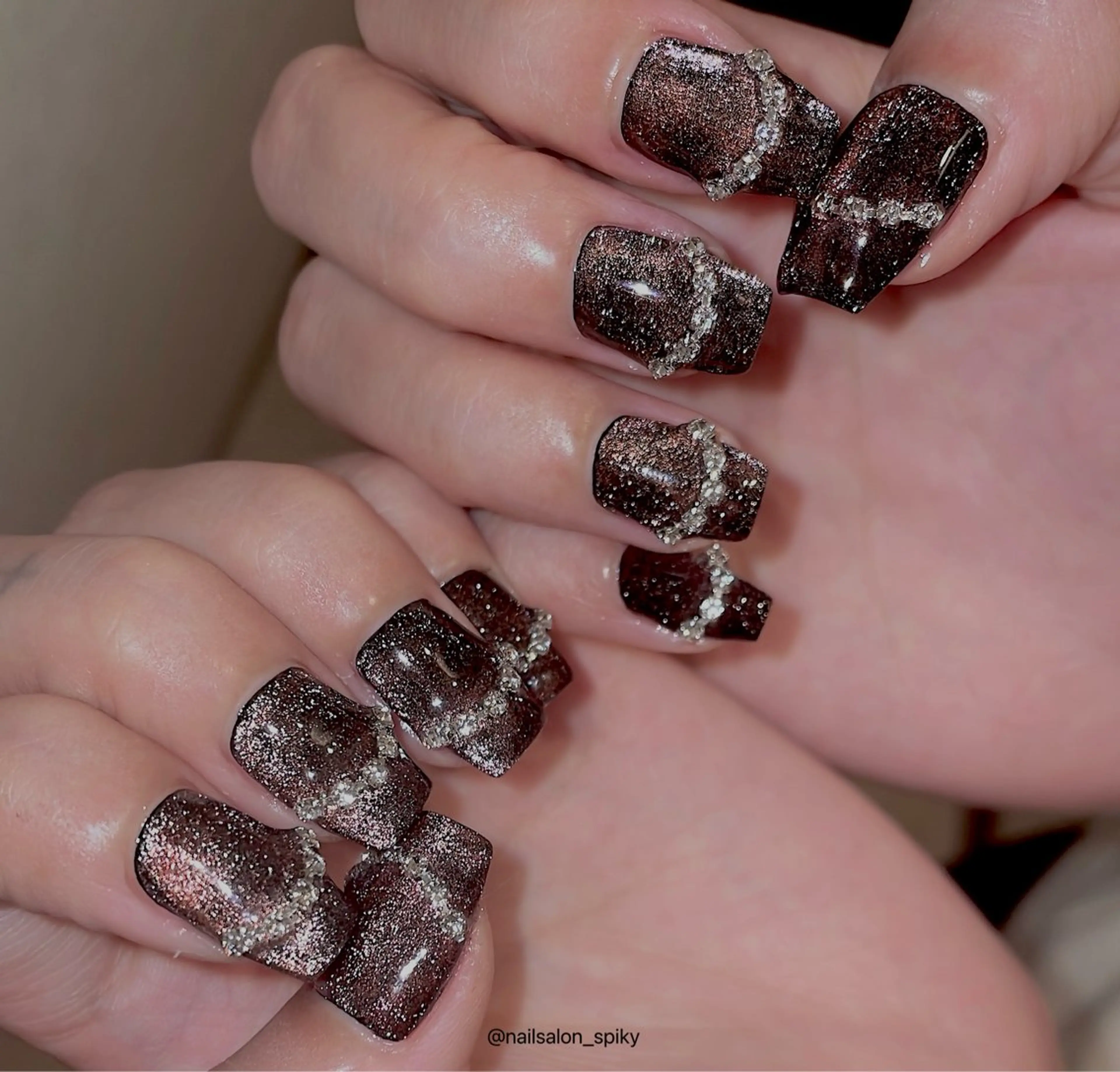 ネイル Spiky とうげ ふうかのネイルデザイン