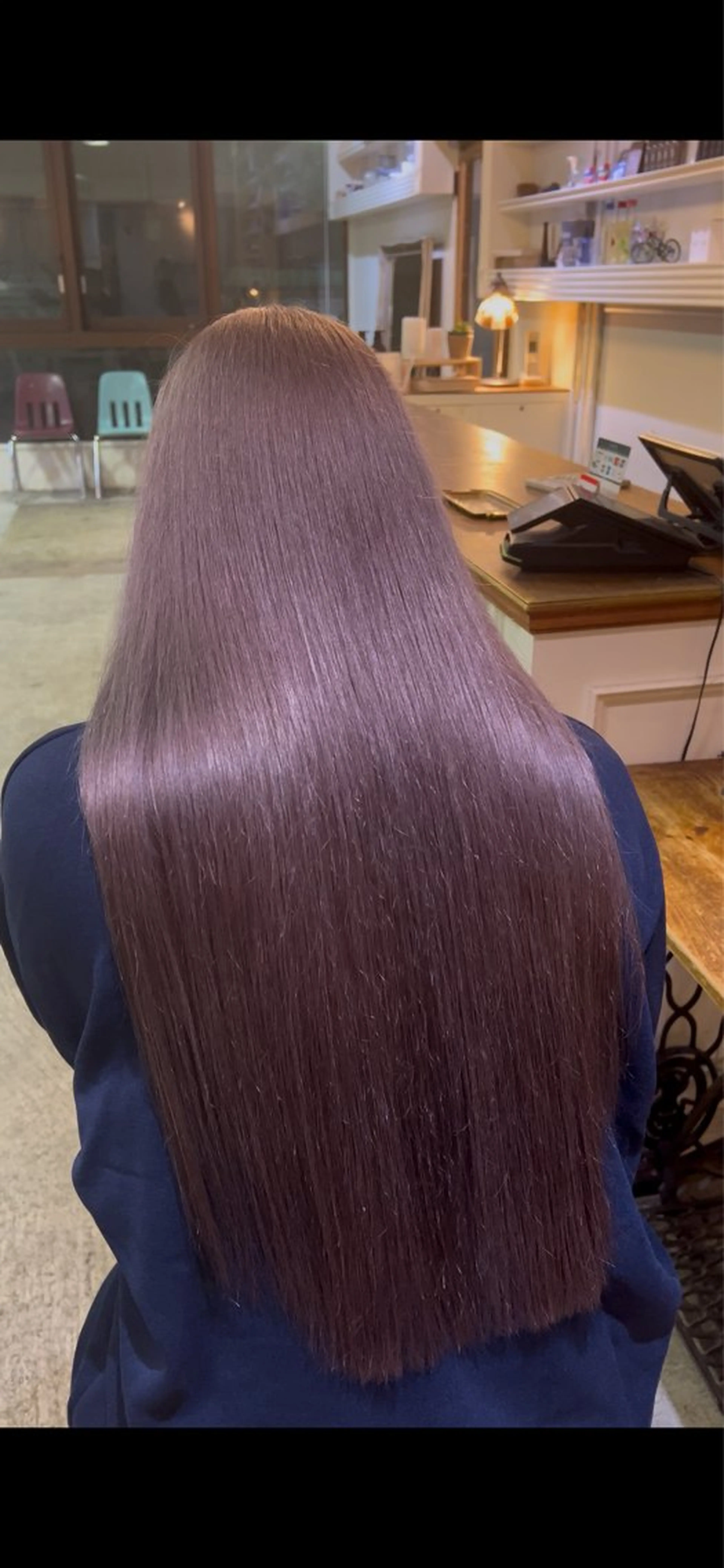 ロング カラー ヘアアレンジ ヘアカラー 近藤 乃紀のヘアスタイル