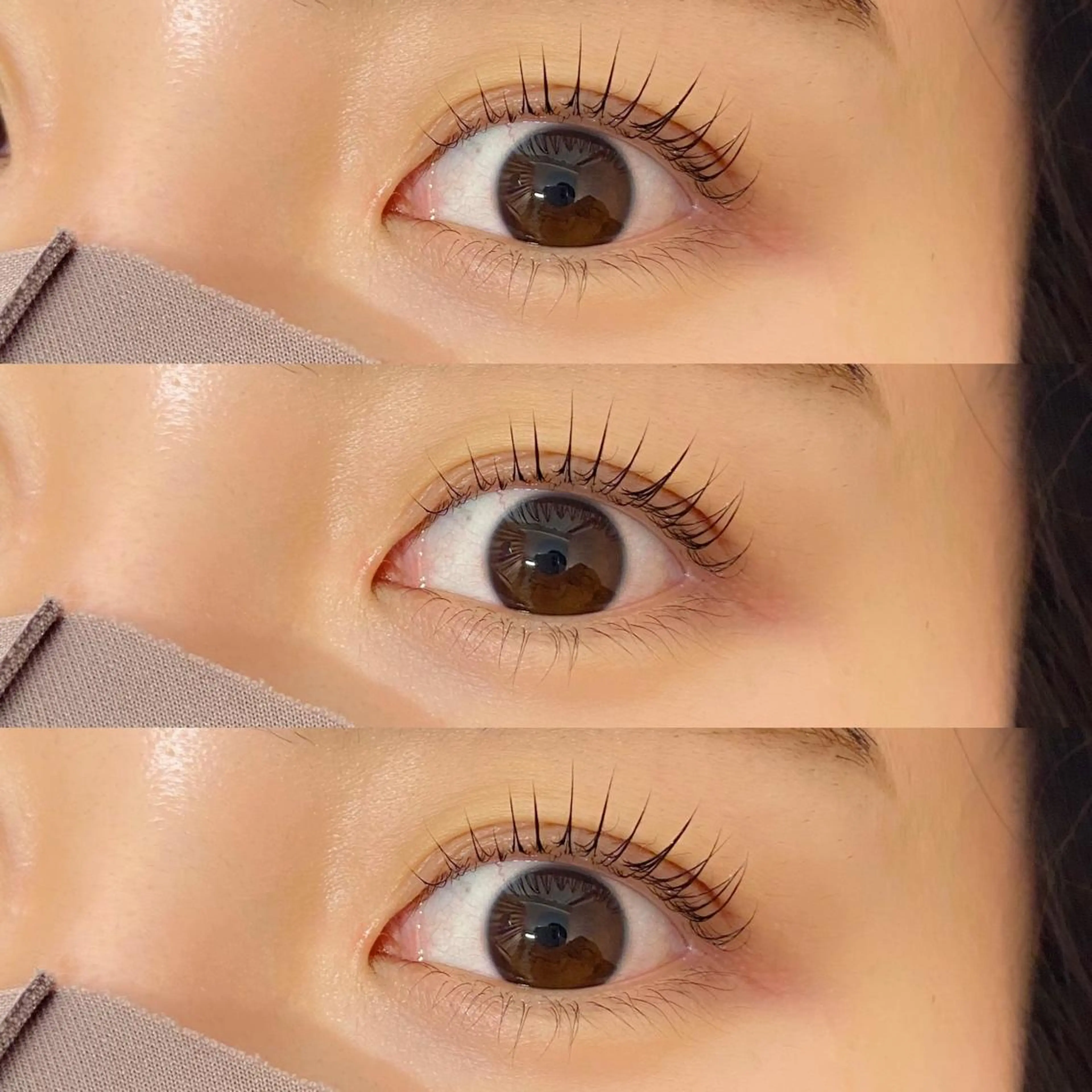 マツエク・マツパ パリジェンヌラッシュリフト meg .のマツエク・マツパデザイン