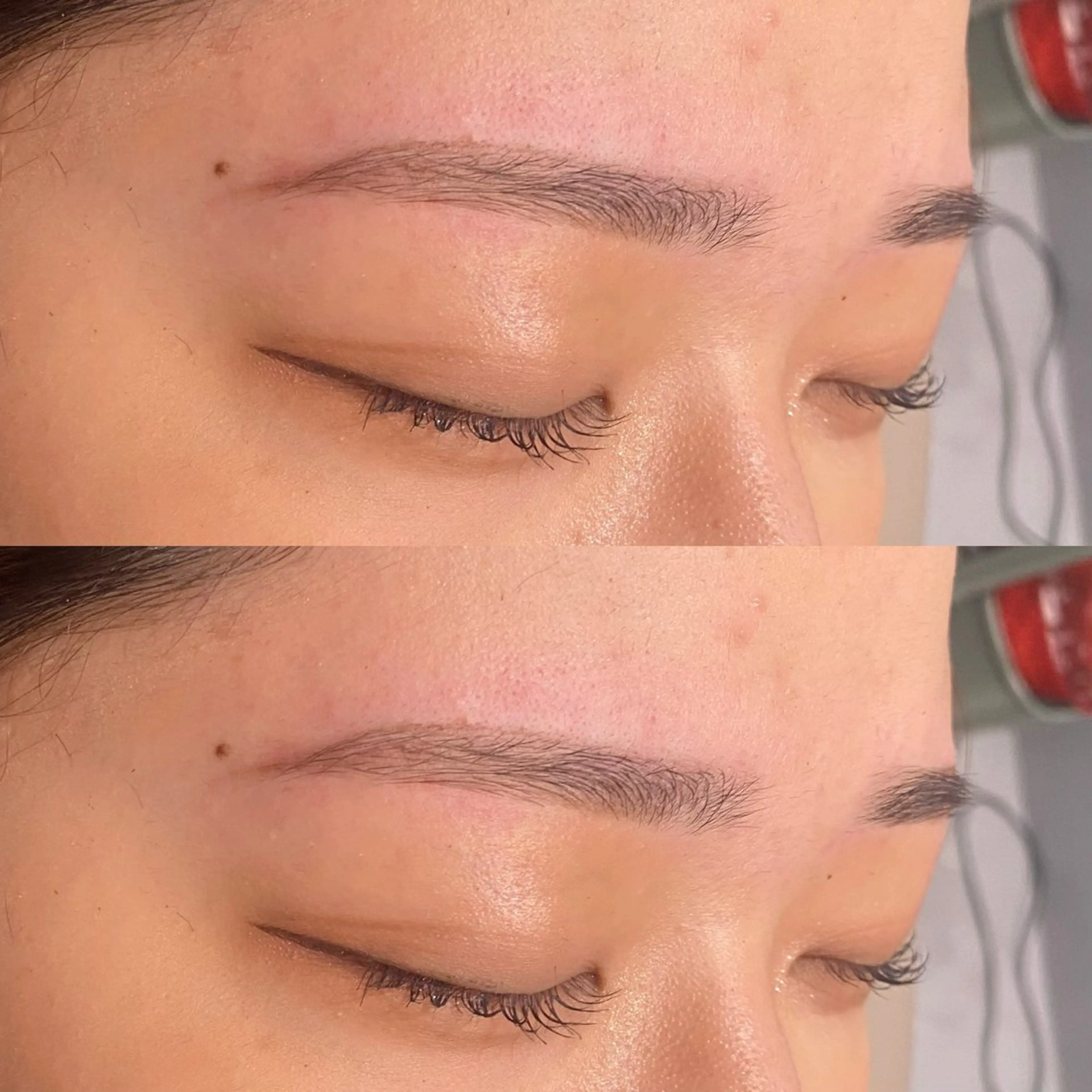 眉毛WAX☘️【間引き、カット、メイク込み】の写真