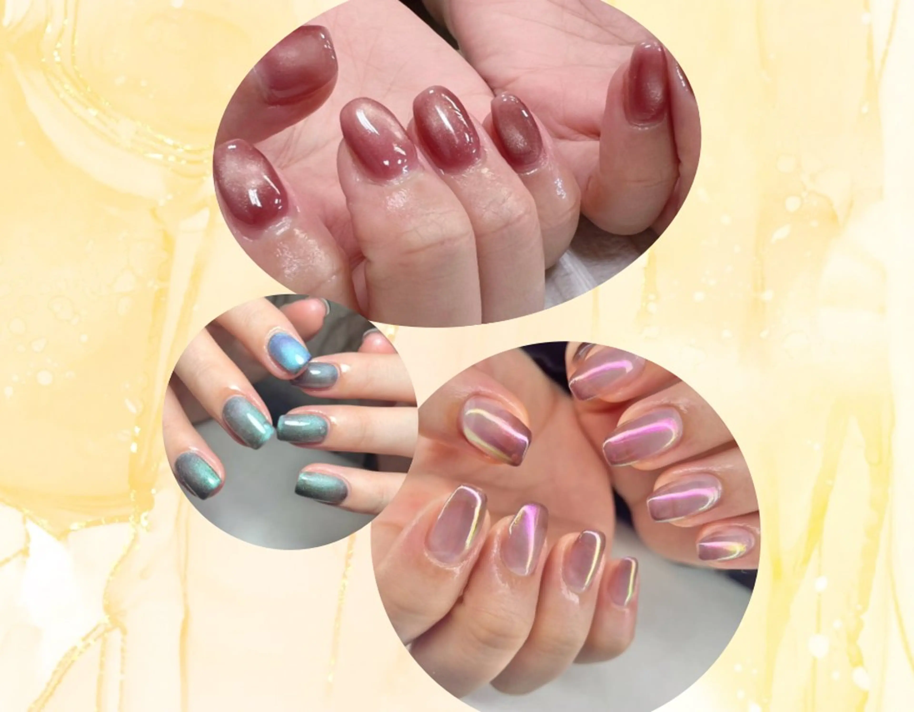 ☆期間限定☆マグネットネイル💛［オフ無料］の写真