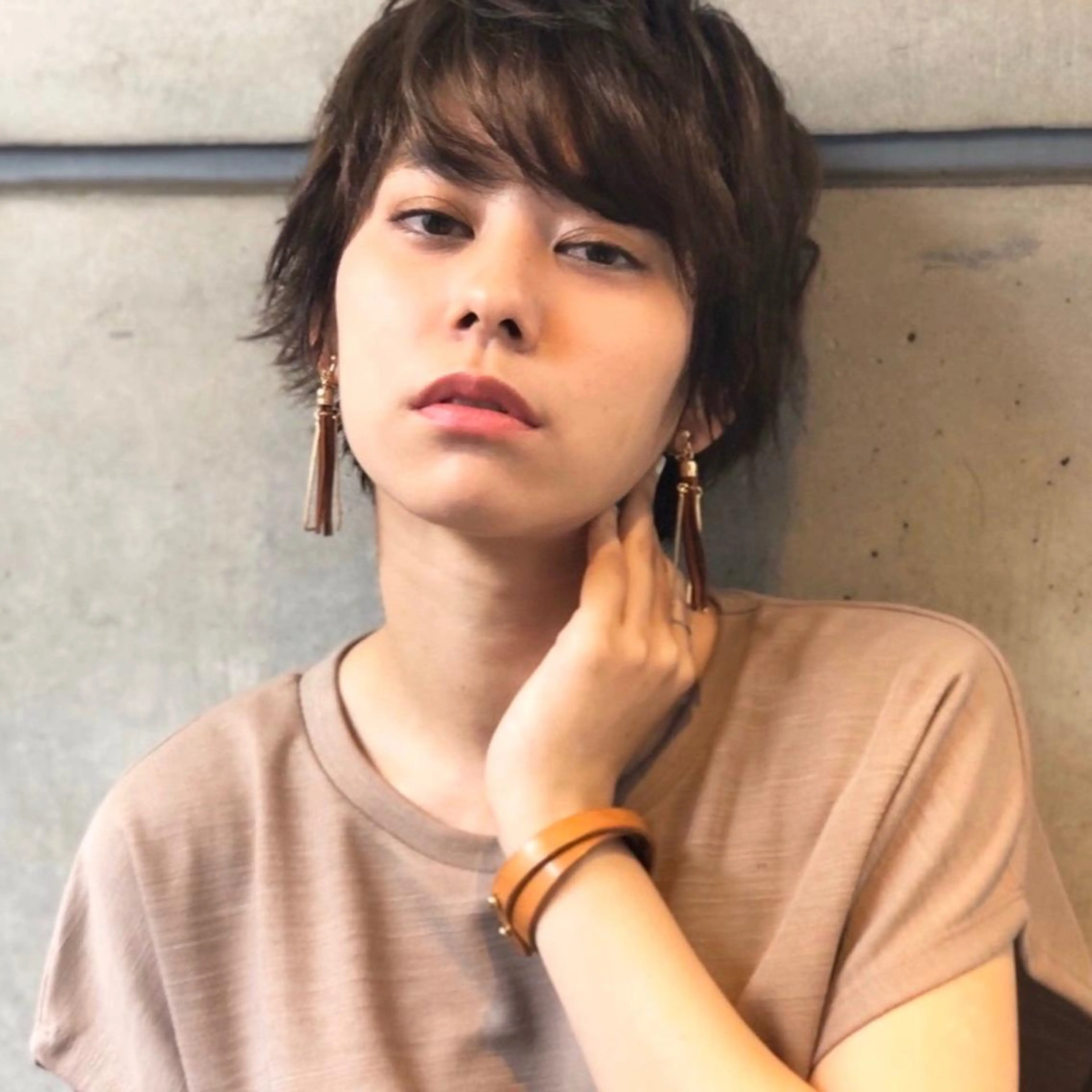 ショート パーマ 銀座No.1髪質改善 縮毛矯正/本木のヘアスタイル