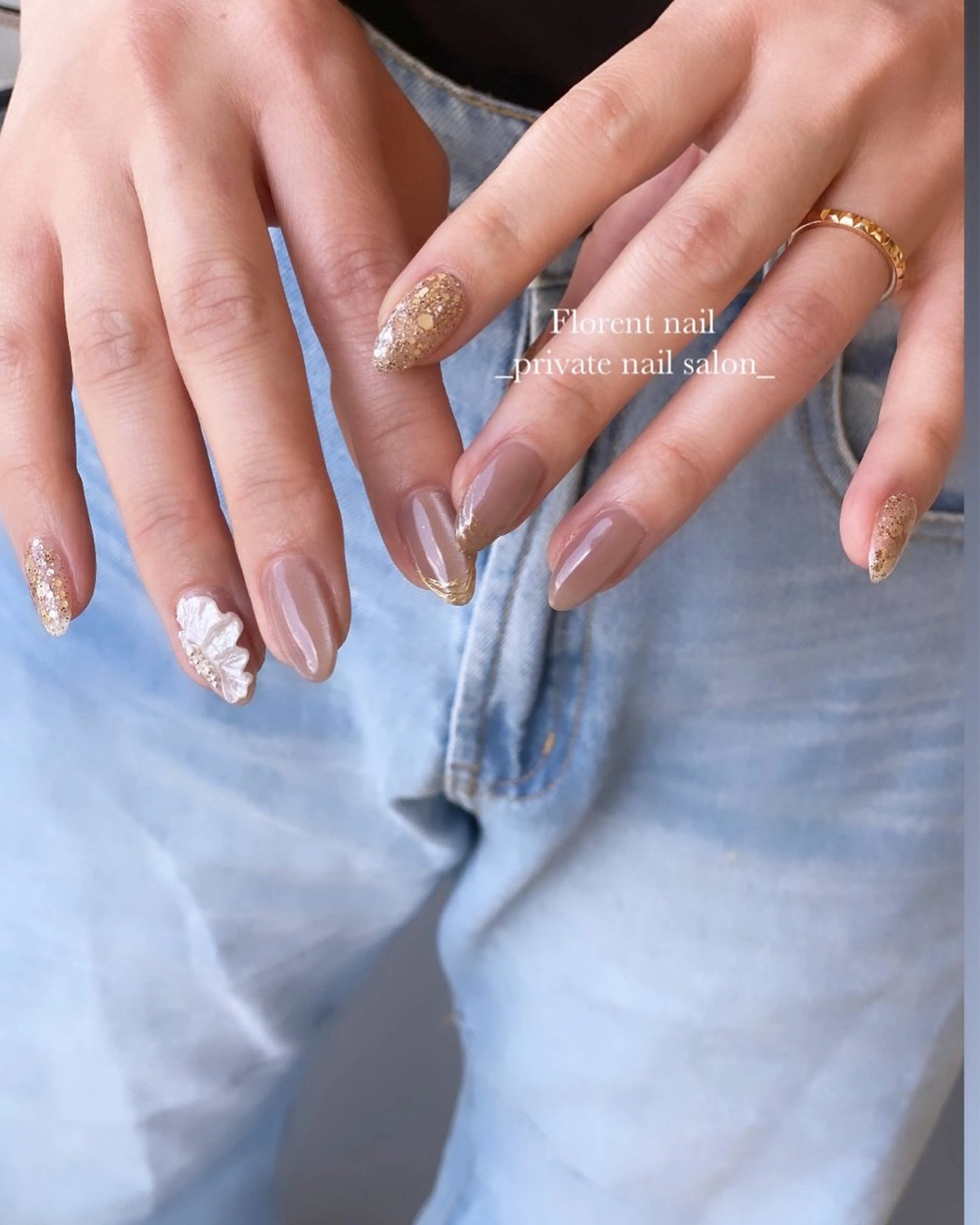 ネイル ハンドネイル florent nailのネイルデザイン