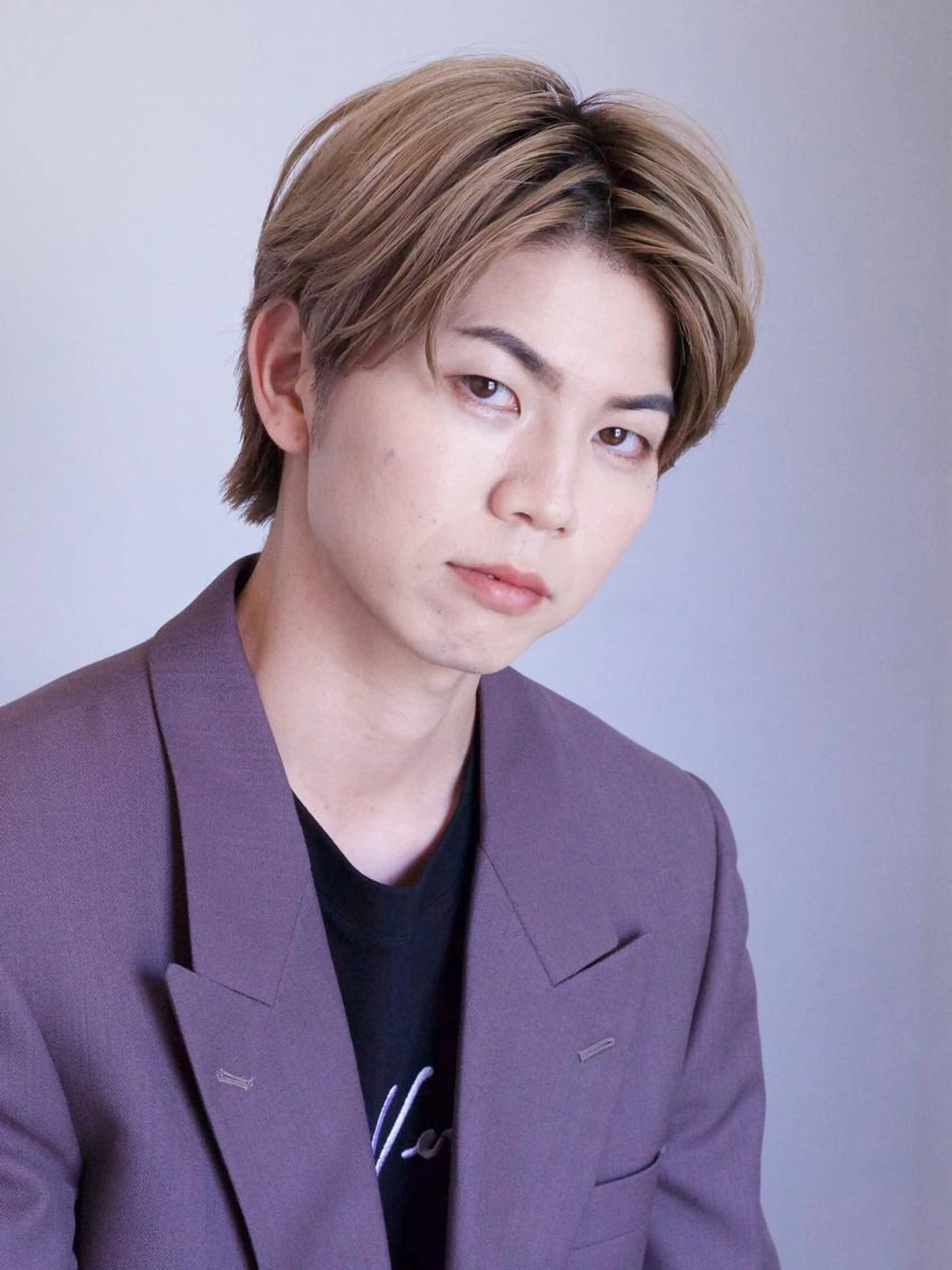 メンズ限定　カット&ダブルカラー（１ブリーチ＆カラー）の写真