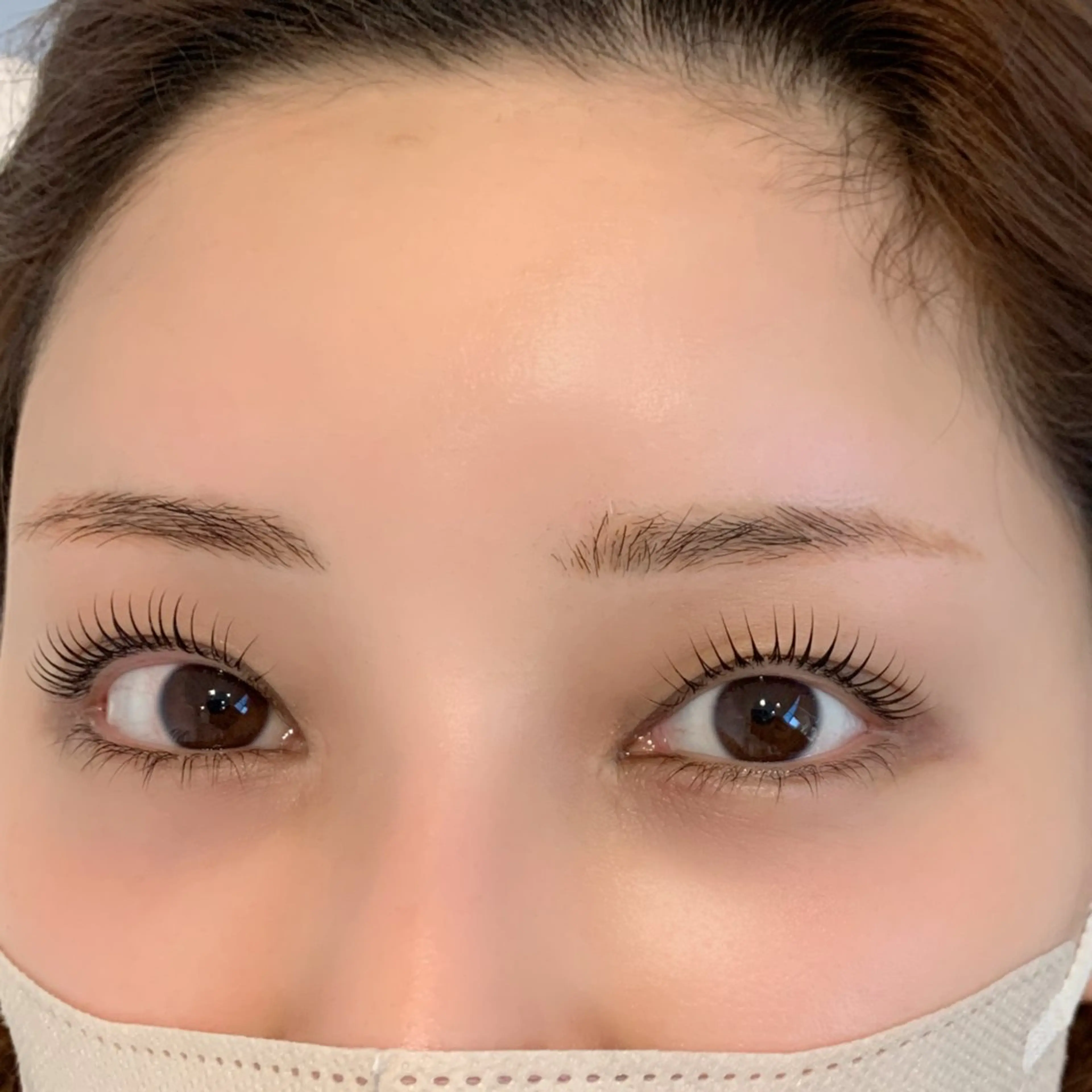 マツエク・マツパ 束感まつ毛 Cカール 韓国風マツエク Lカール まつげパーマ マツパ ohime 新宿店 natsumiのマツエク・マツパデザイン