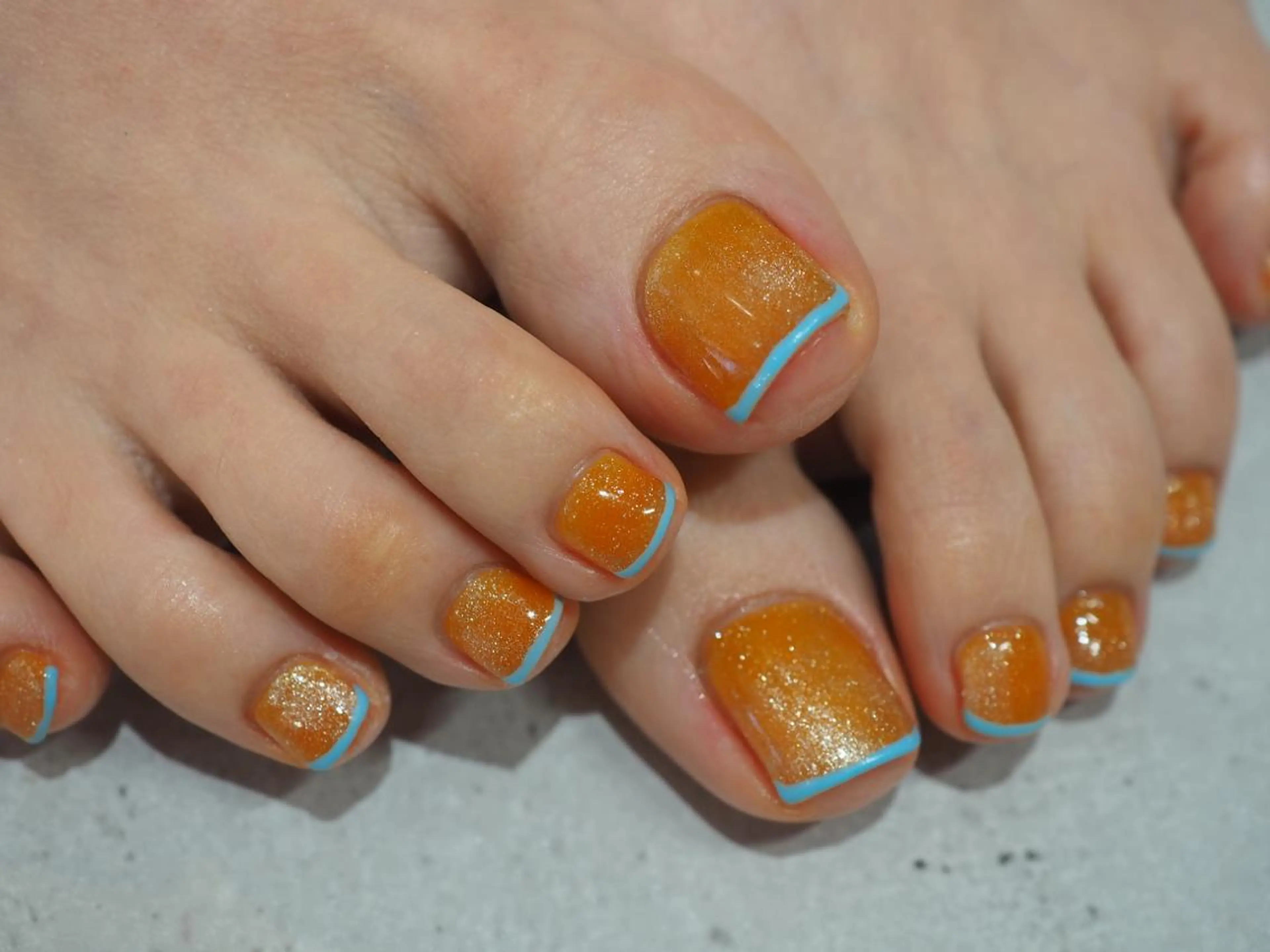 ネイル フットネイル マグネットネイル ワンカラーネイル Glück ...所属・Glück... chikakoのネイルデザイン