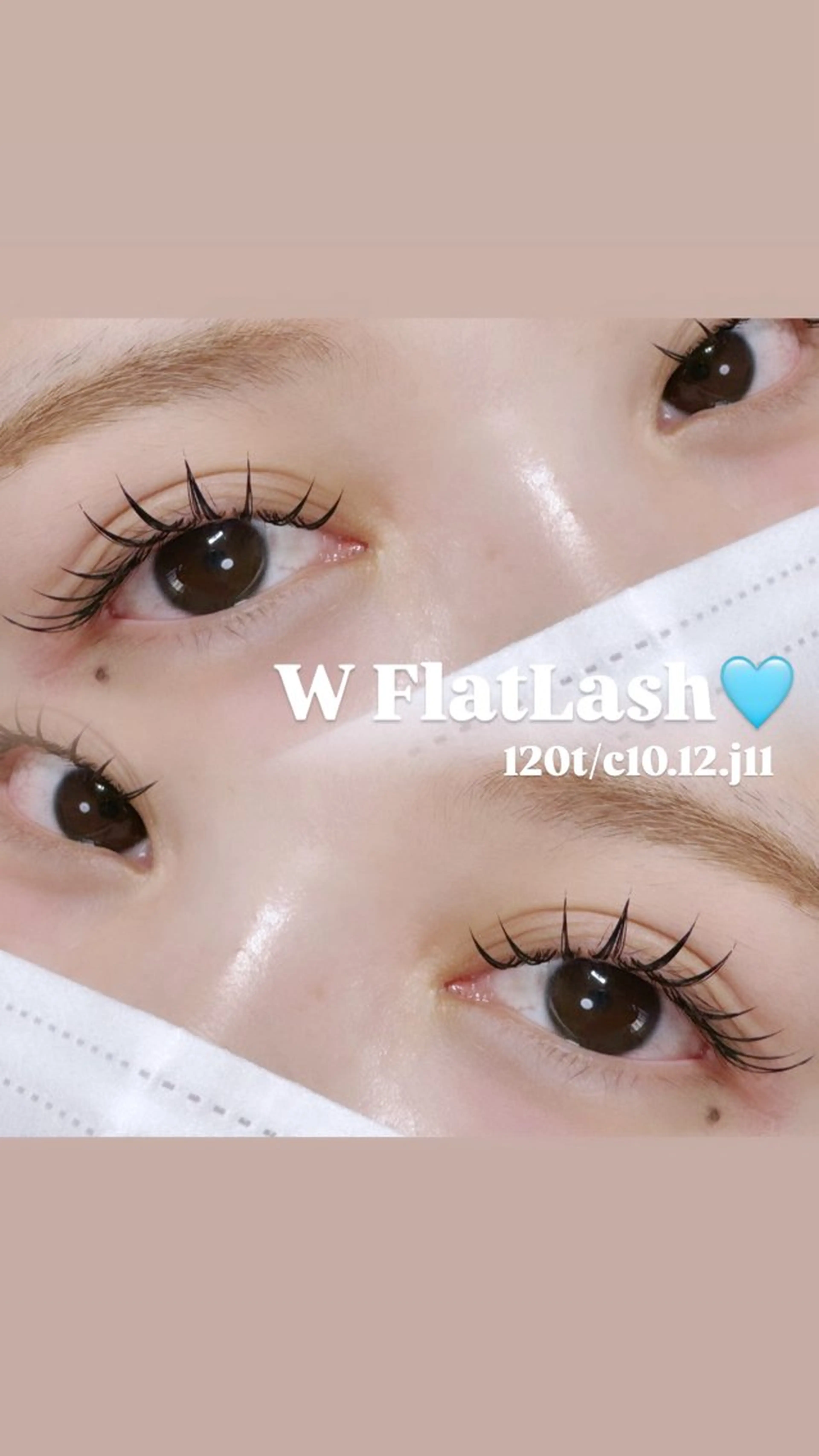 マツエク・マツパ マツエク eyelash salon 華のマツエク・マツパデザイン