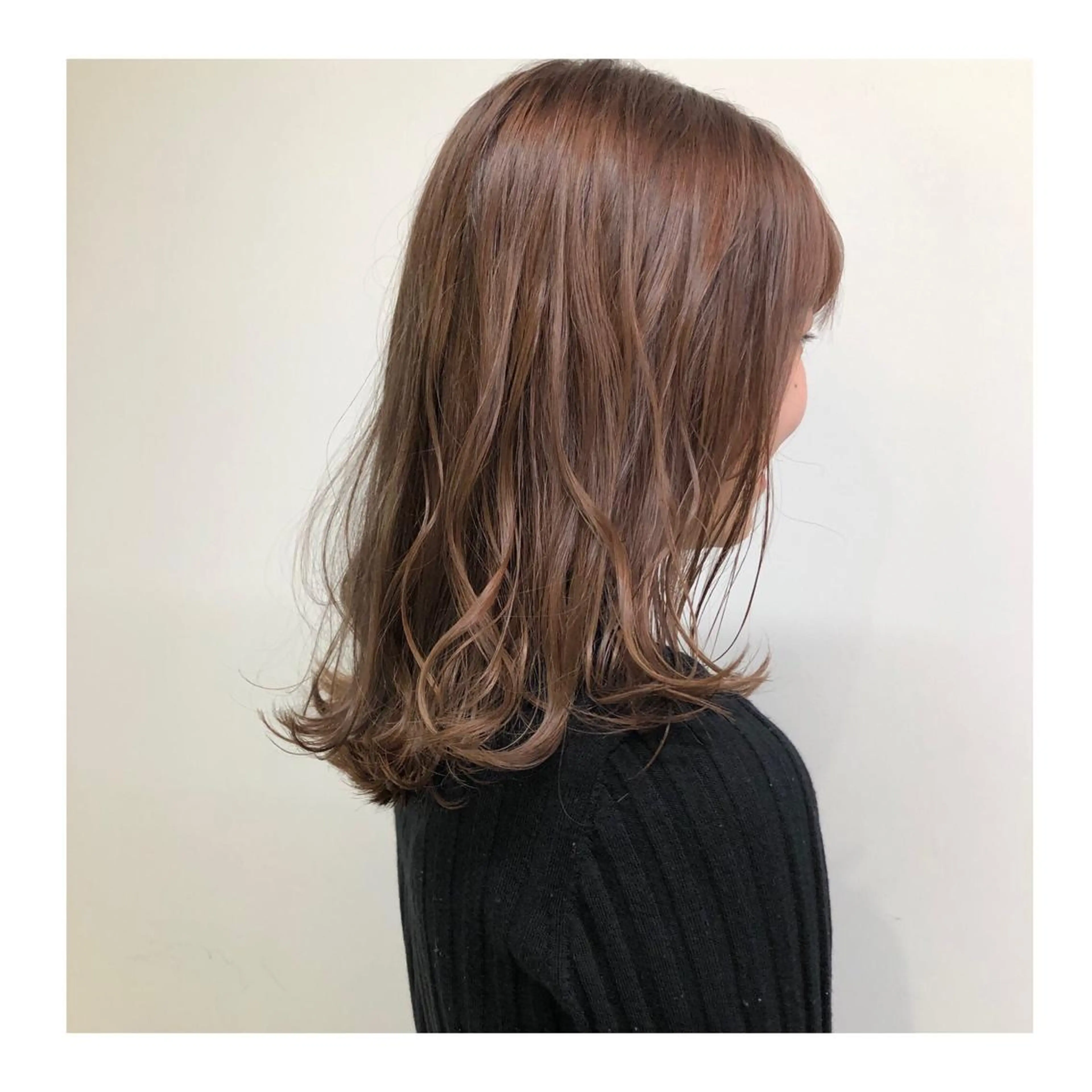 ミディアム カラー ベージュカラー ヘアカラー ハイトーン特化🌟 仲川和人のヘアスタイル