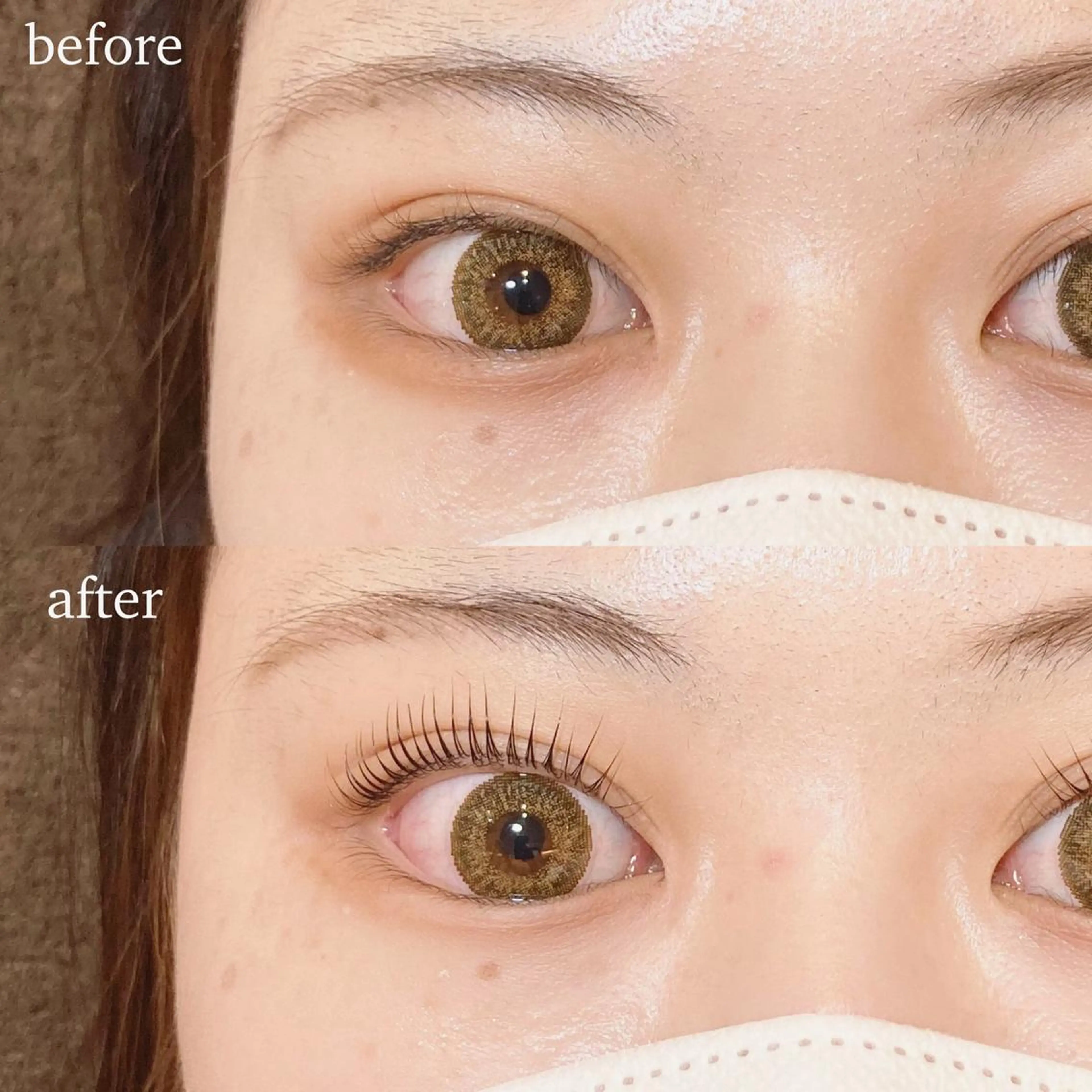 キッズ マツエク・マツパ パリジェンヌラッシュリフト 一重×まつ毛パーマ sola: neolive出沼のマツエク・マツパデザイン