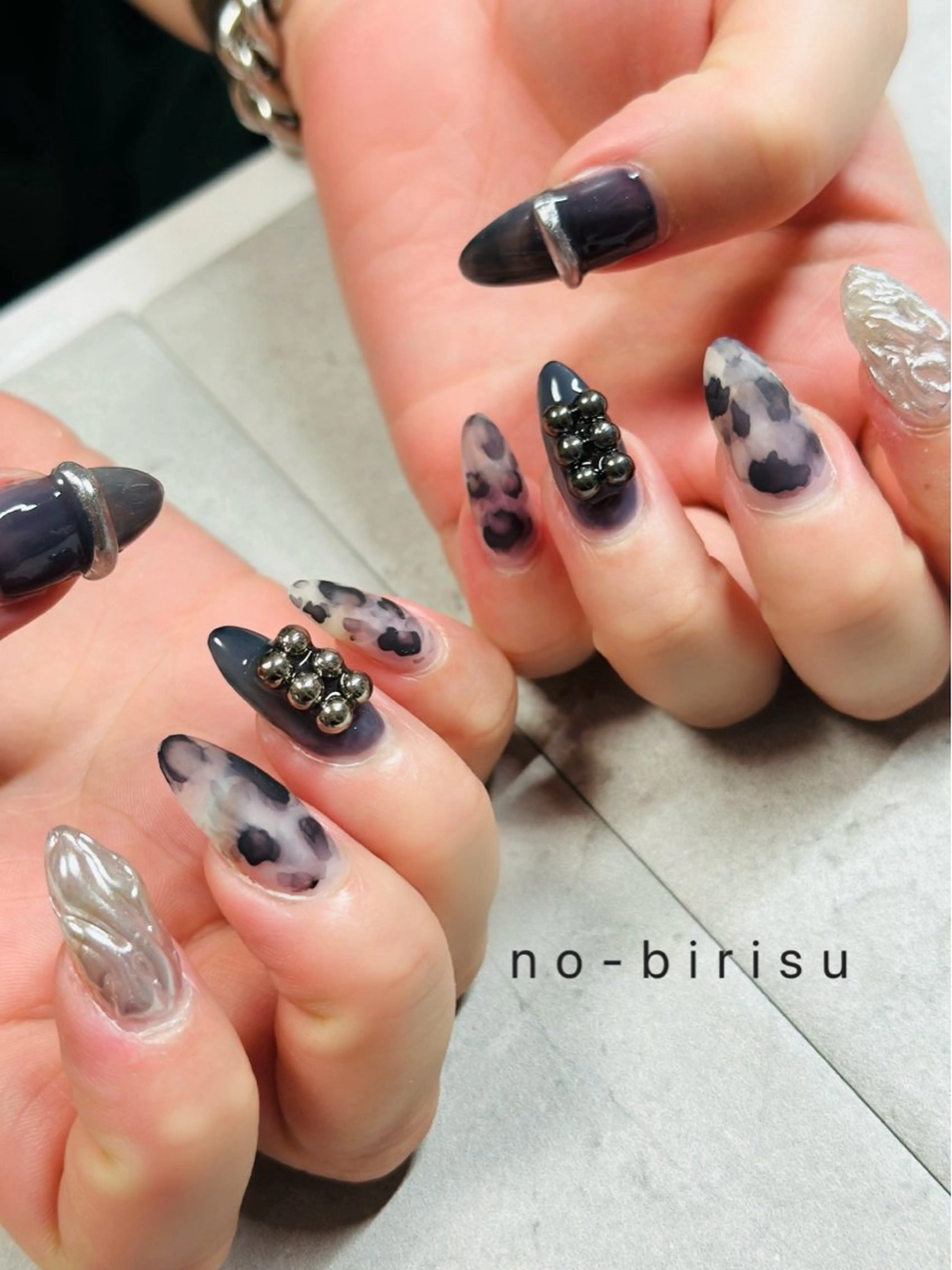 ネイル ハンドネイル no-birisu nailのネイルデザイン