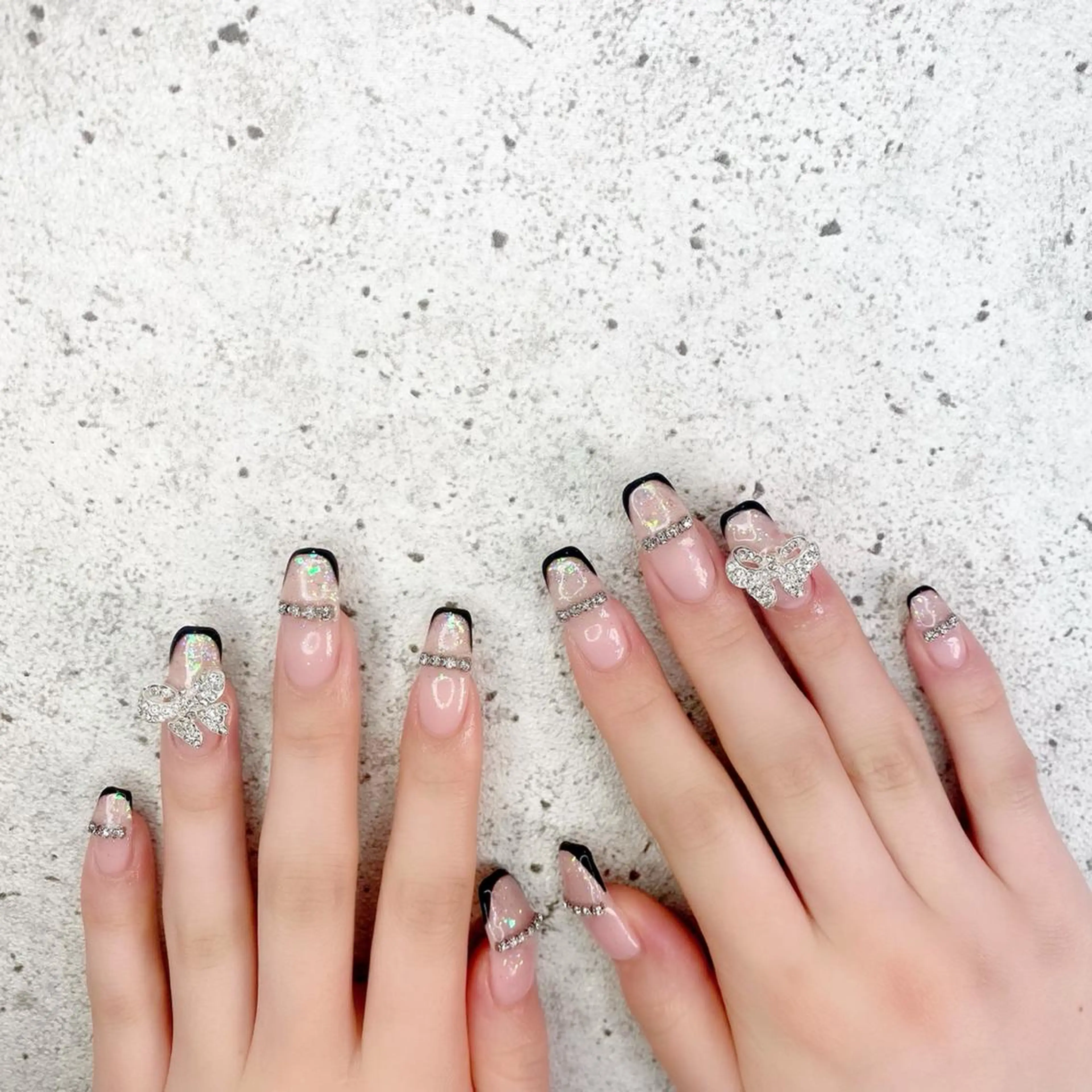 ロング カラー パーマ ヘアアレンジ メンズ キッズ ネイル マツエク・マツパ アイブロウ ワンホンマツエク 入学式 卒業式のヘアスタイル 入学式 卒業式 ハンドネイル Salon Kのネイルデザイン