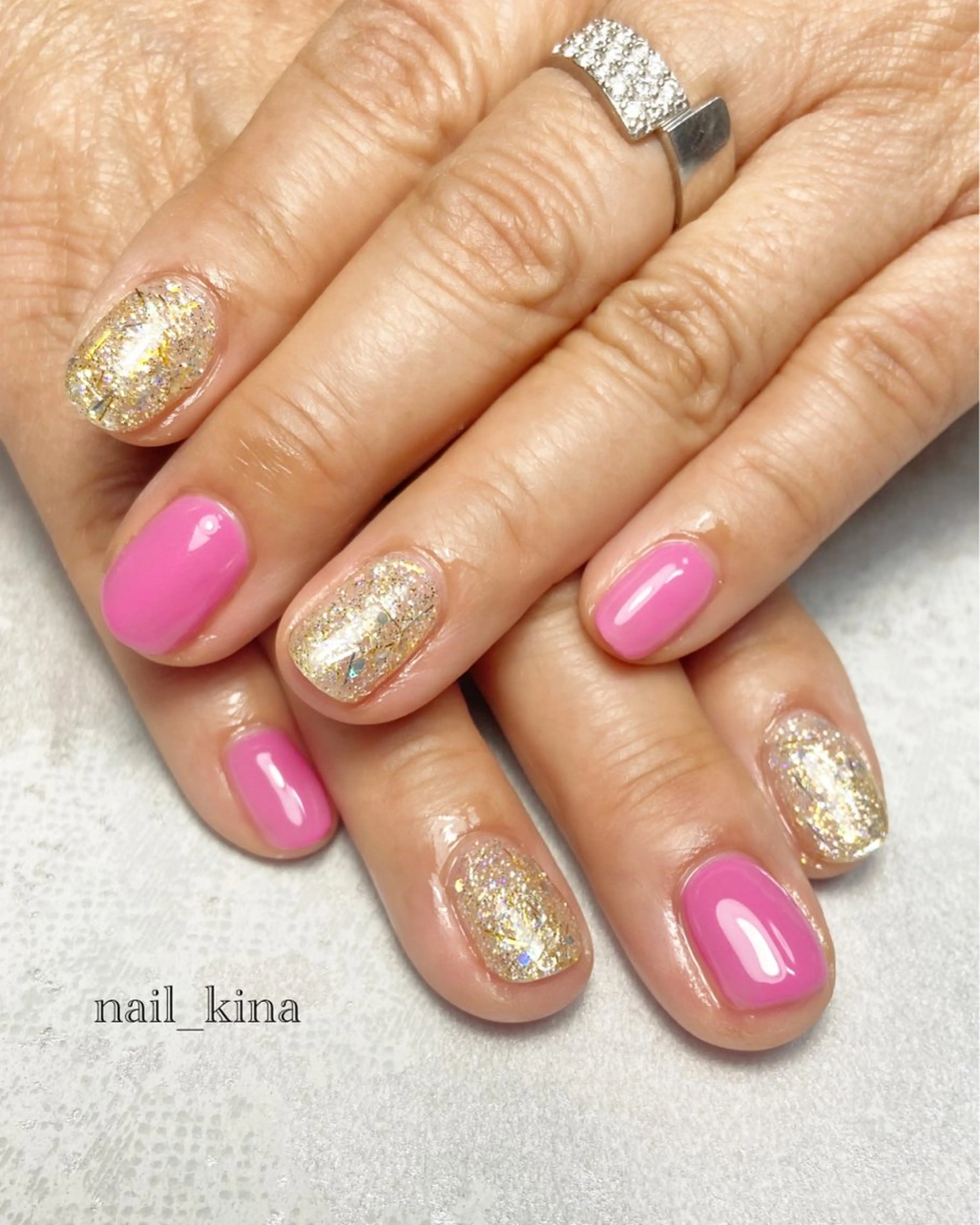 ネイル ワンカラーネイル nail_ kinaのネイルデザイン
