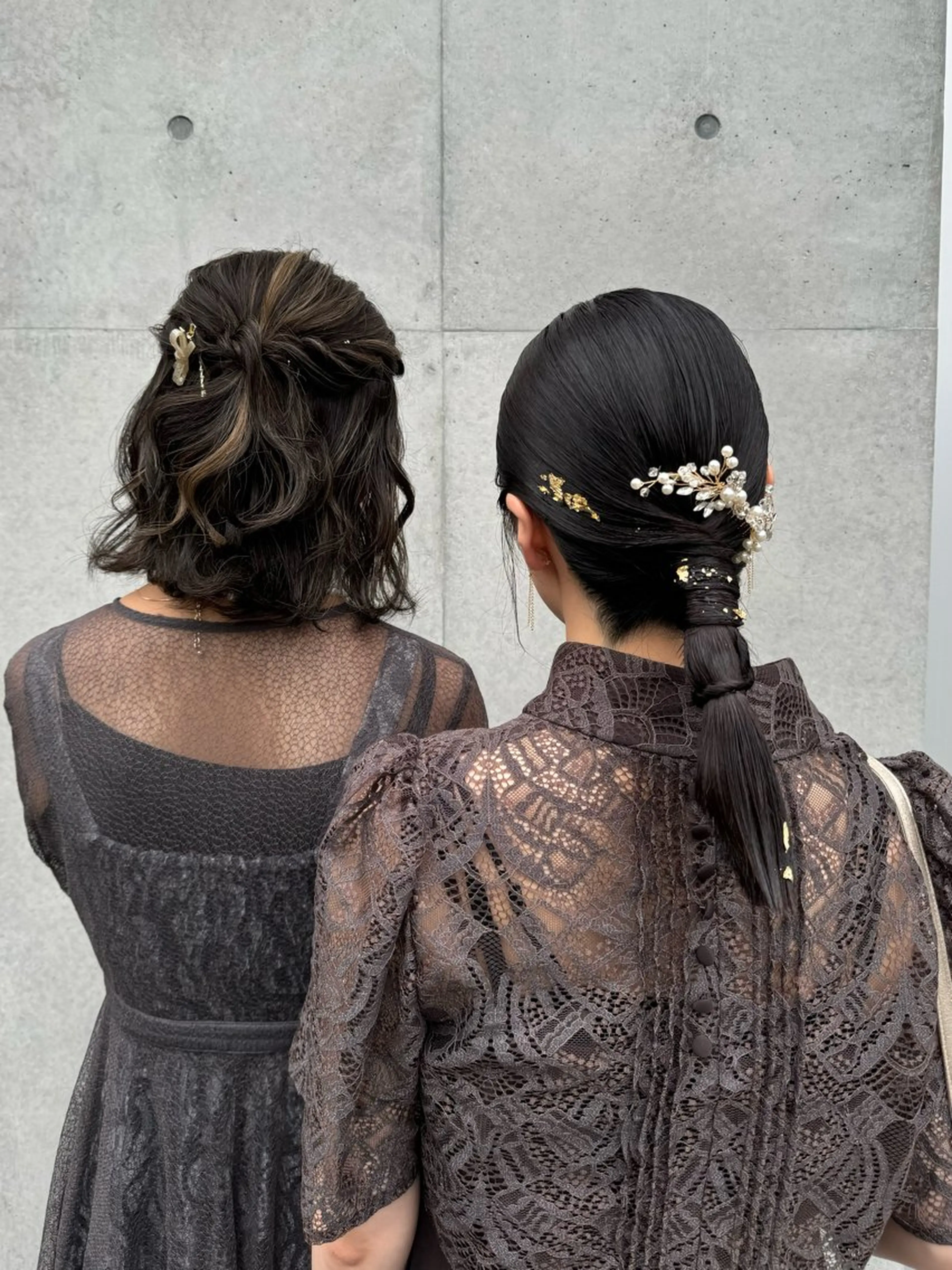 ミディアム ヘアアレンジ ヘアセット mina 🌷のヘアスタイル