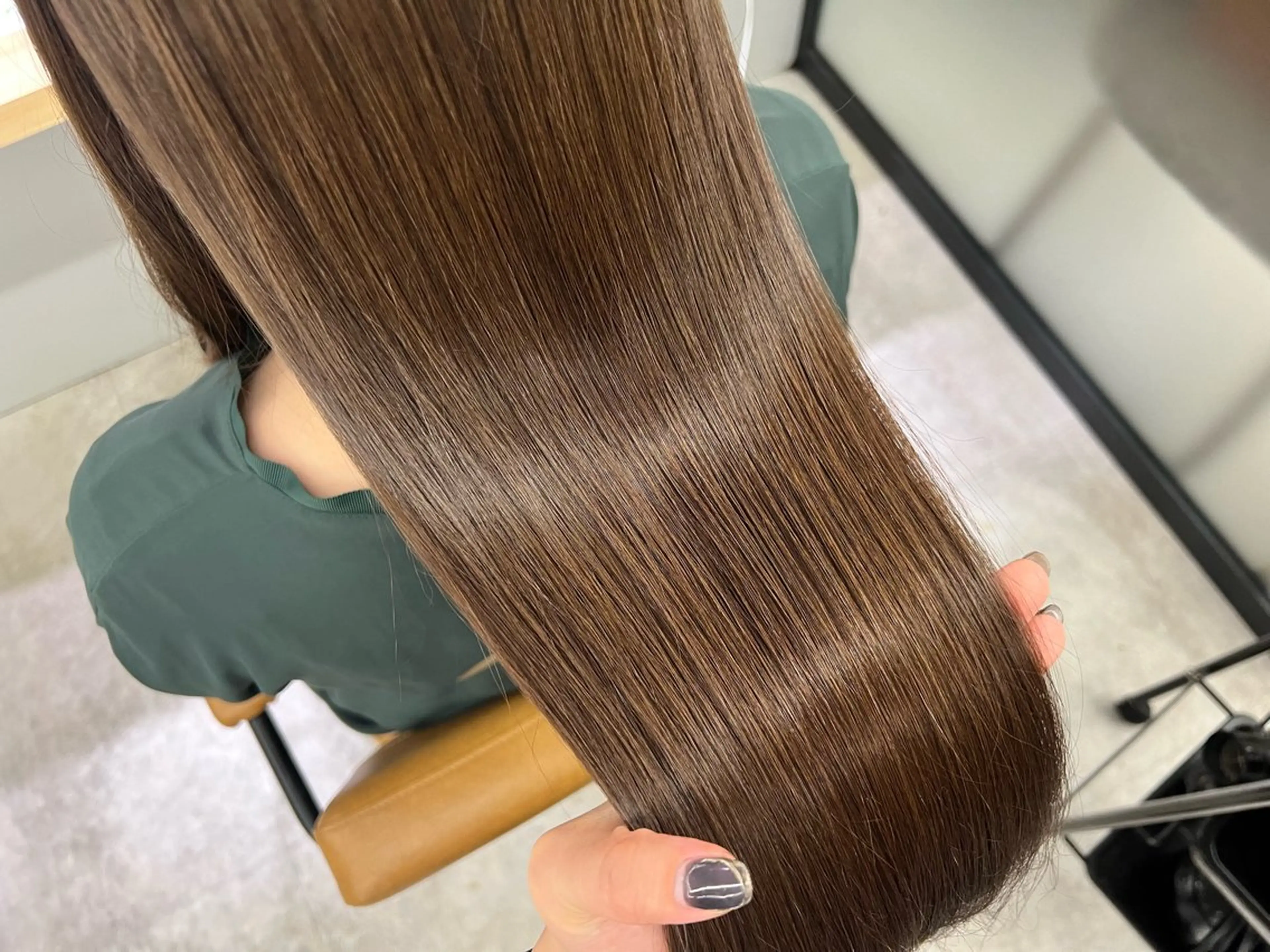 ロング カラー 木寺 樹莉のヘアスタイル