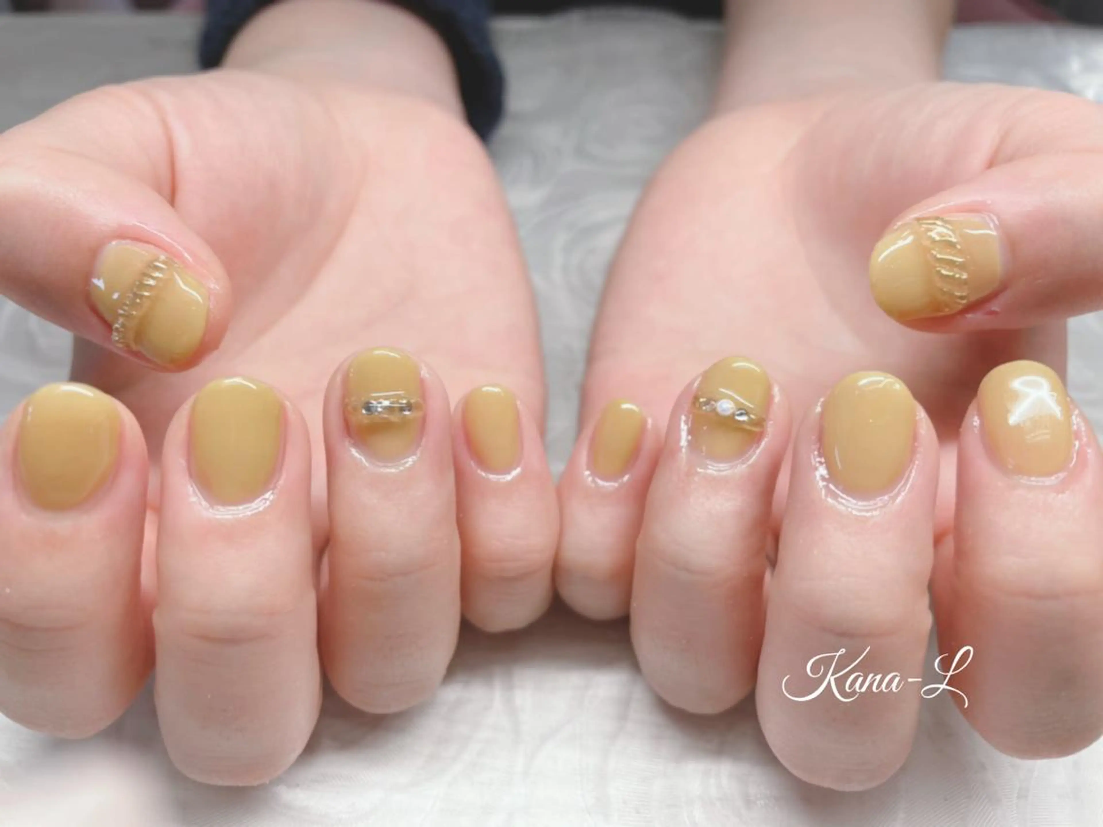 カラー ネイル 入学式 入学式 春ネイル 芦辺 香奈のネイルデザイン