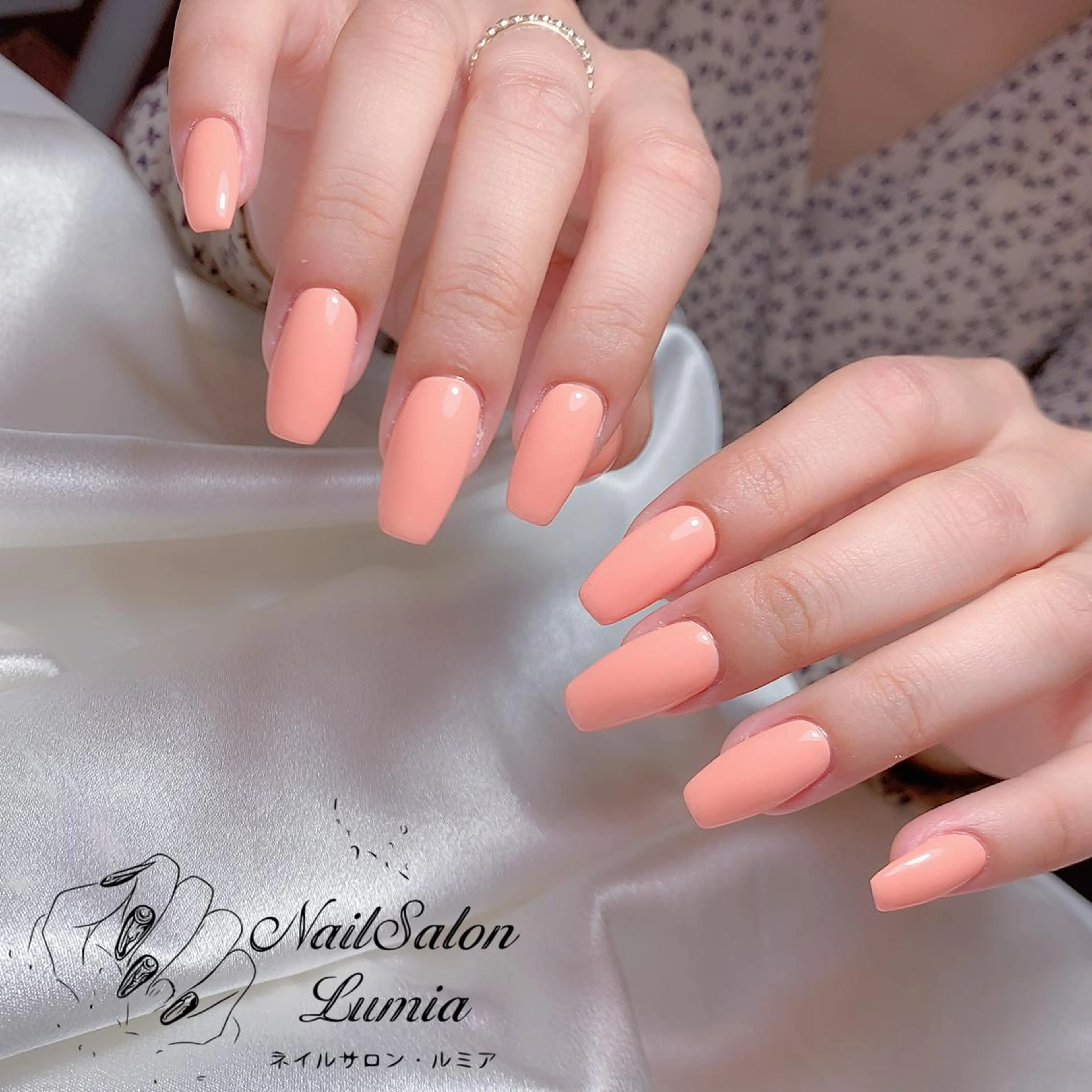 ネイル ハンドネイル ネイルサロン ルミア Lumia 店長のネイルデザイン