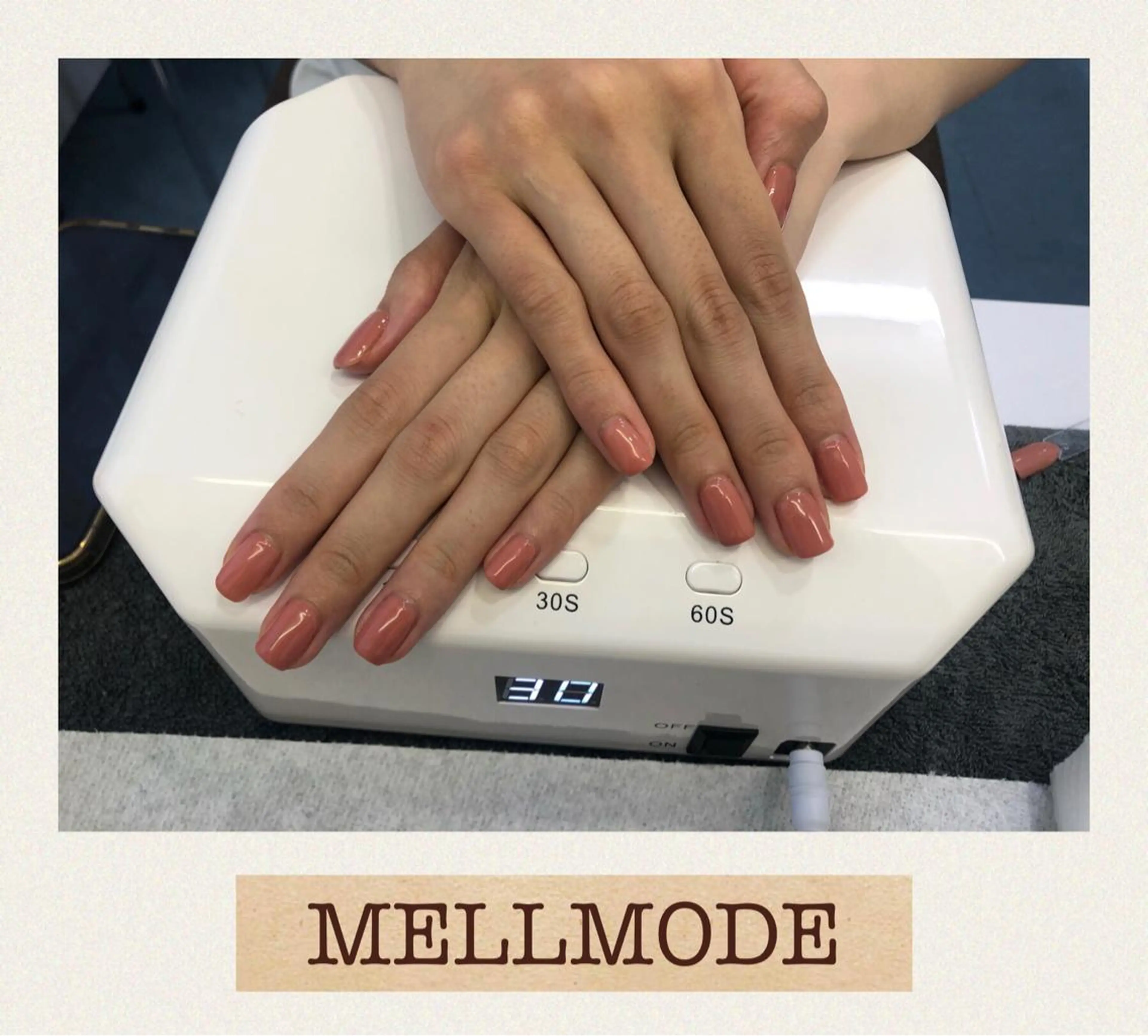 ネイル ワンカラーネイル スクエアネイル ハンドネイル MELLMODE所属・Nakano Kanaのネイルデザイン