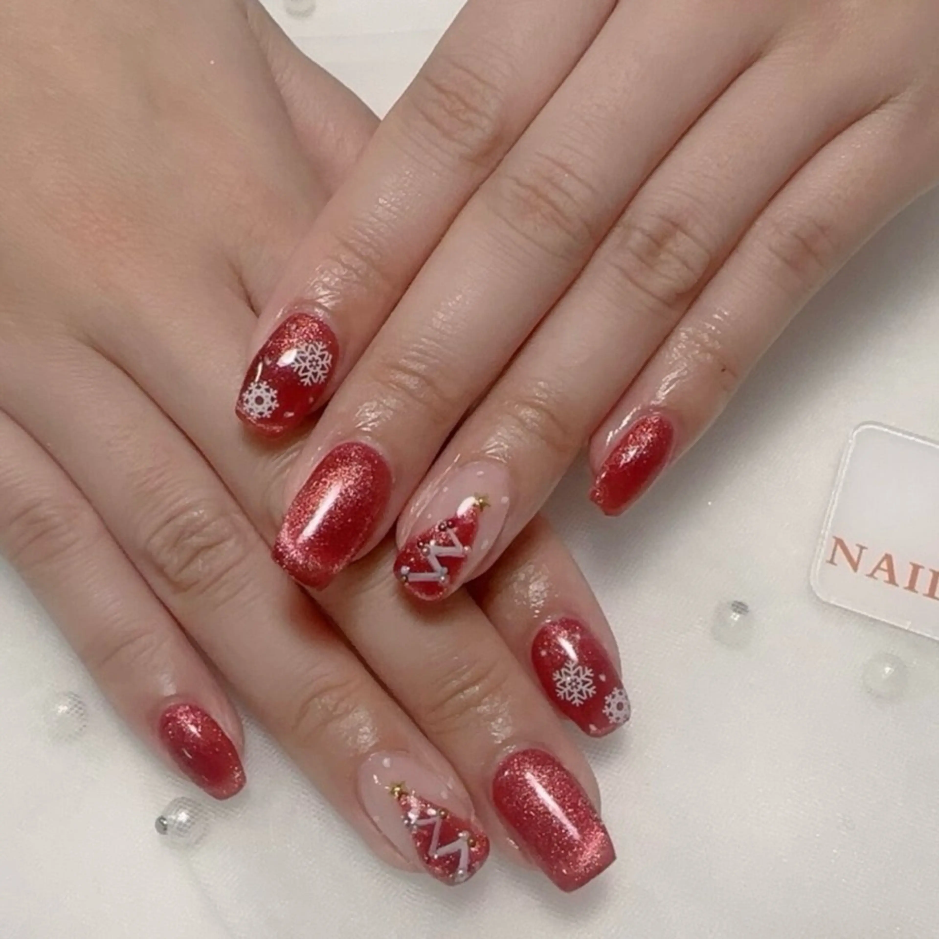 ネイル アートネイル フレンチネイル ジェルネイル グラデーション 韓国ネイル ハンドネイル ハンドケア さくら💮💮 【オフ無料】のネイルデザイン