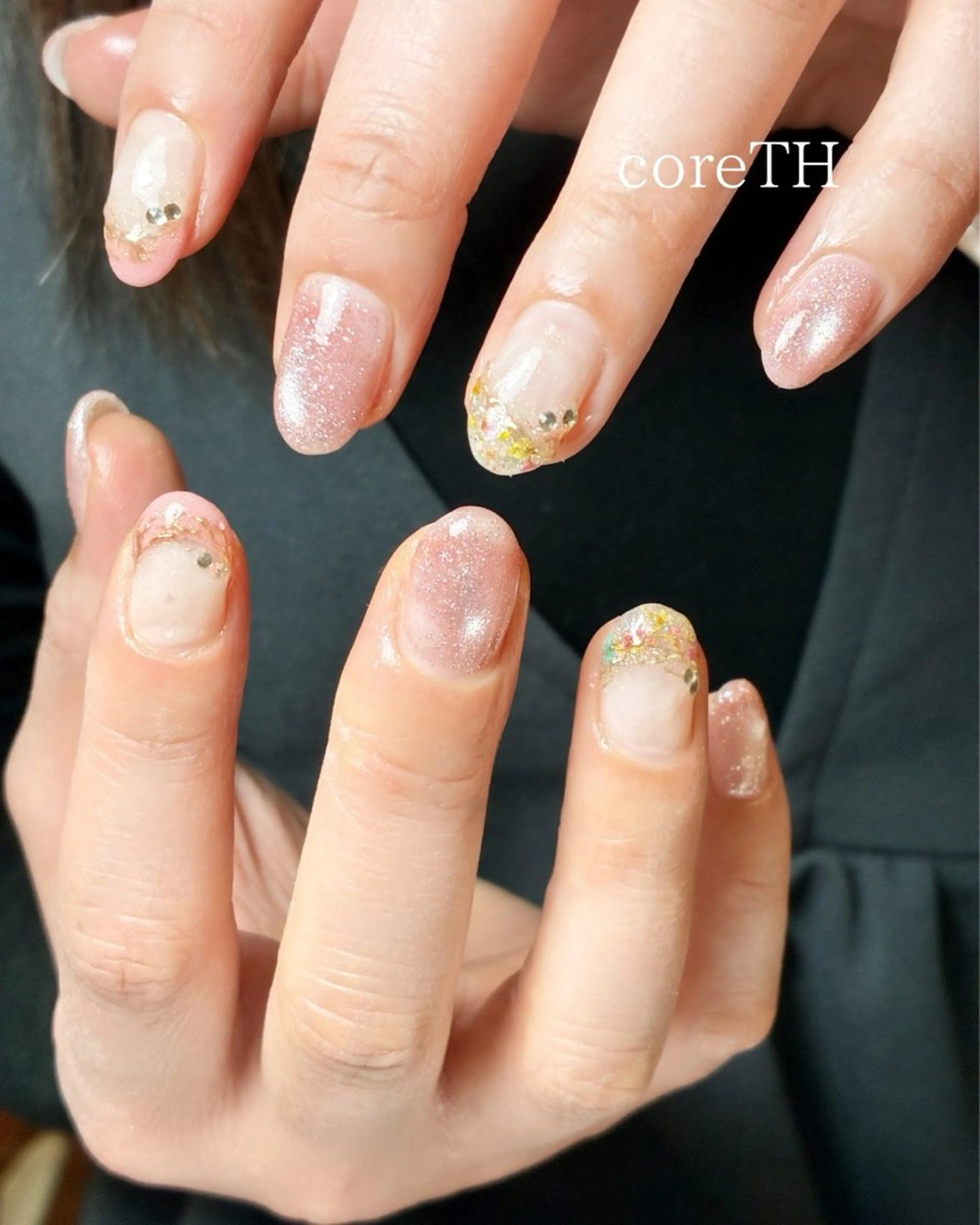 ネイル ハンドネイル coreTH所属・大塚 愛夏のネイルデザイン