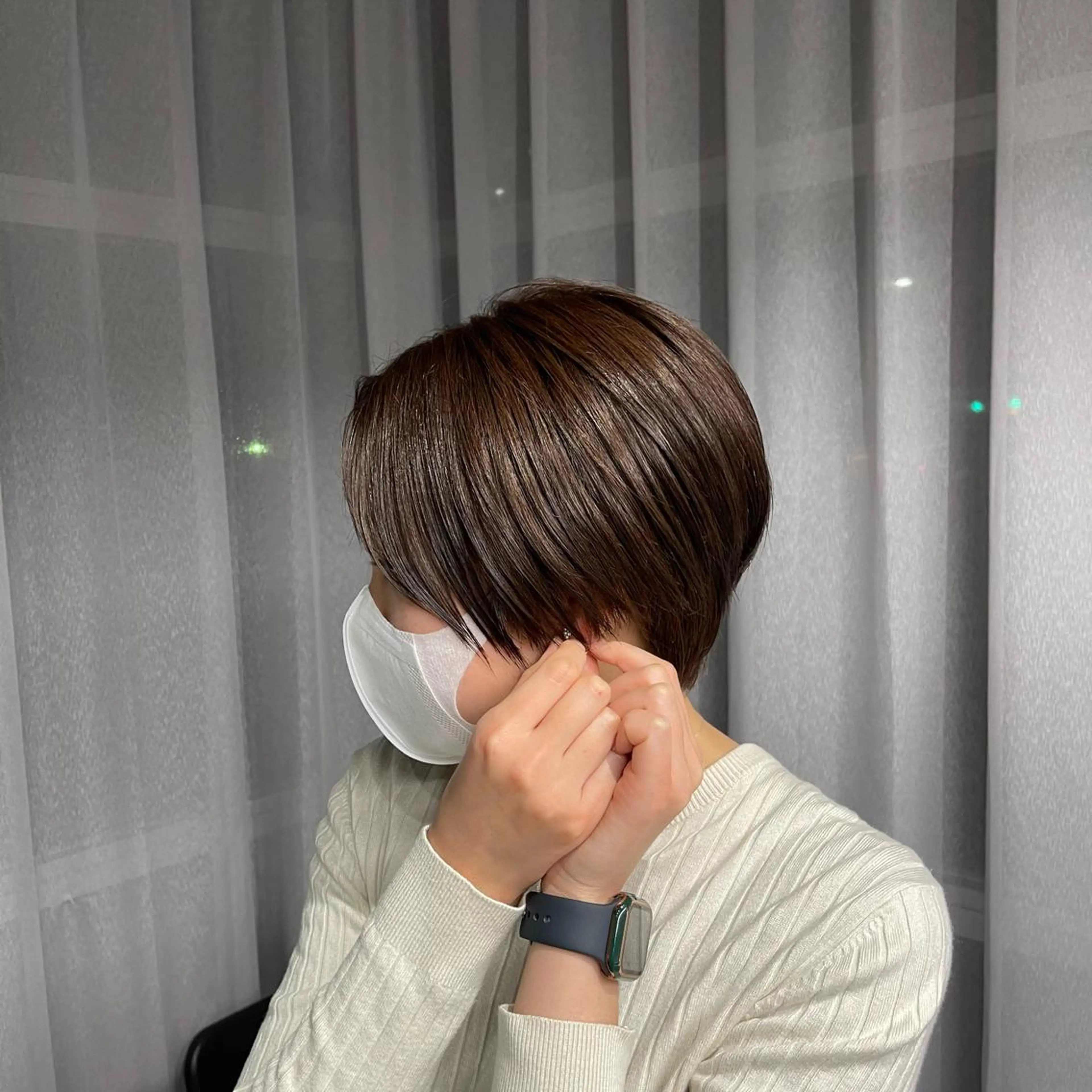 ショート ショートヘア カット アンドウ ユウ/ レイヤーカット/韓国のヘアスタイル