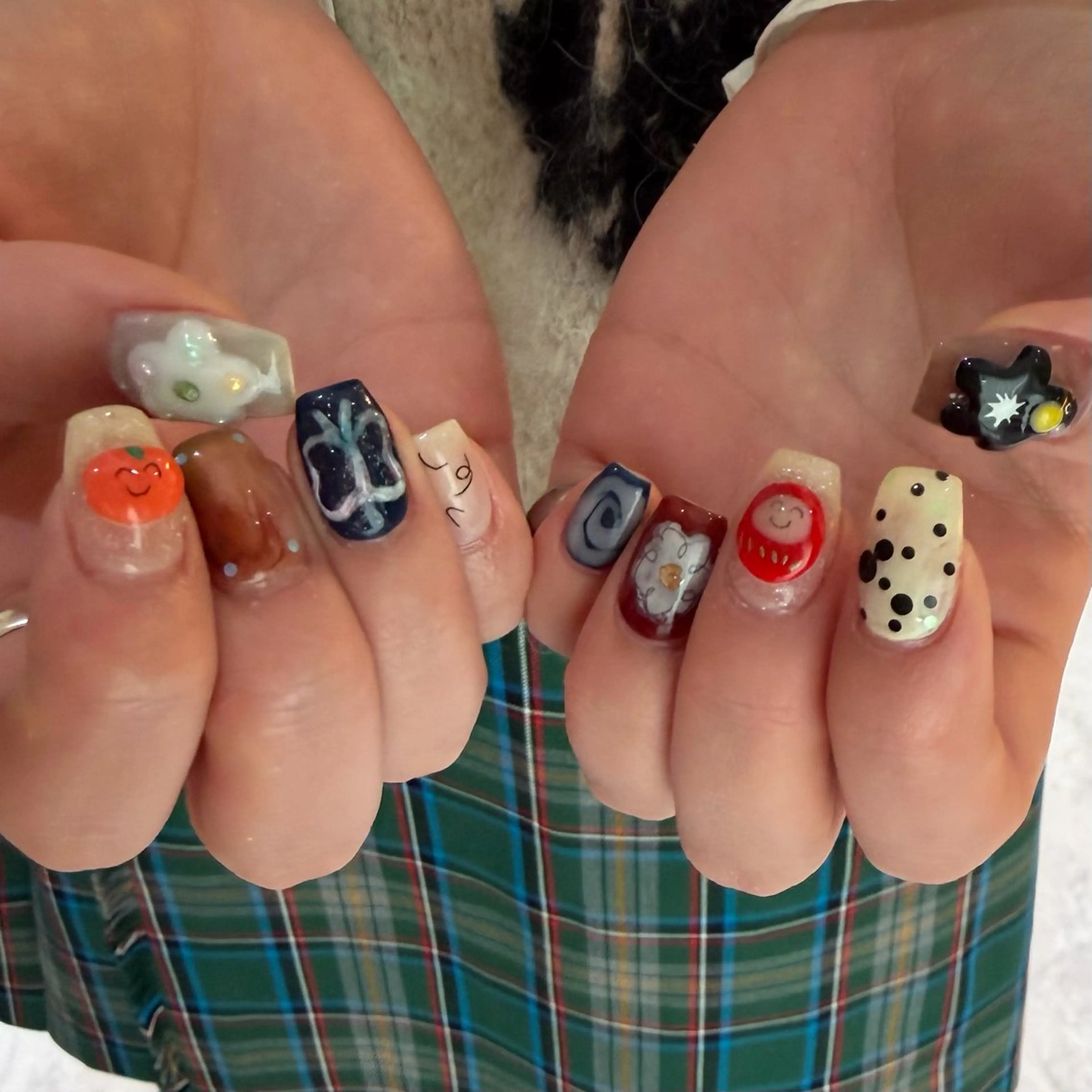 ネイル アートネイル ジェルネイル 持ち込み ぷっくりネイル Nail mood /アートし放題のネイルデザイン