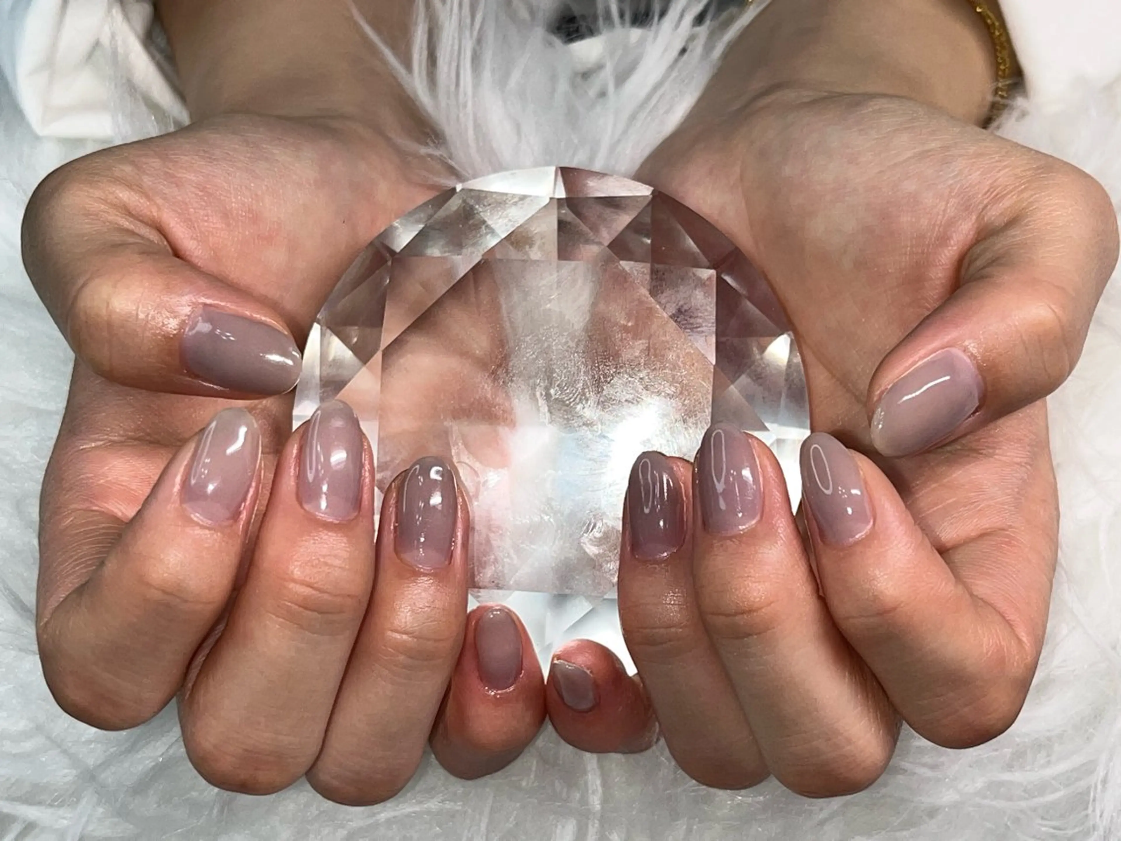 ネイル アートネイル マグネットネイル ニュアンスネイル ワンカラーネイル シンプルネイル ハンドネイル N's Nailのネイルデザイン