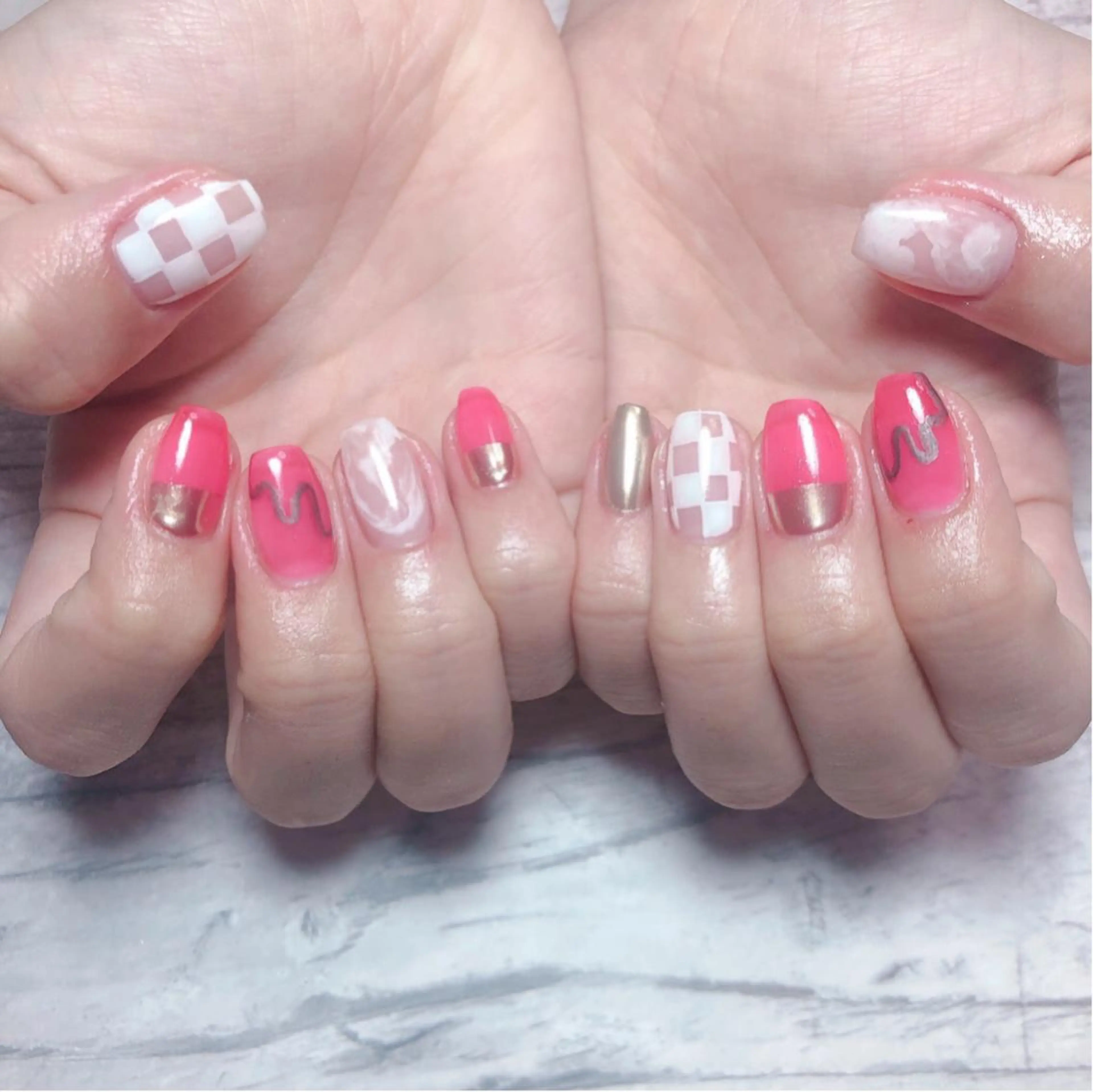 ネイル 個室ネイルサロンDolly Girl〜ドーリーガール〜所属・DollyGirl KYOKOのネイルデザイン