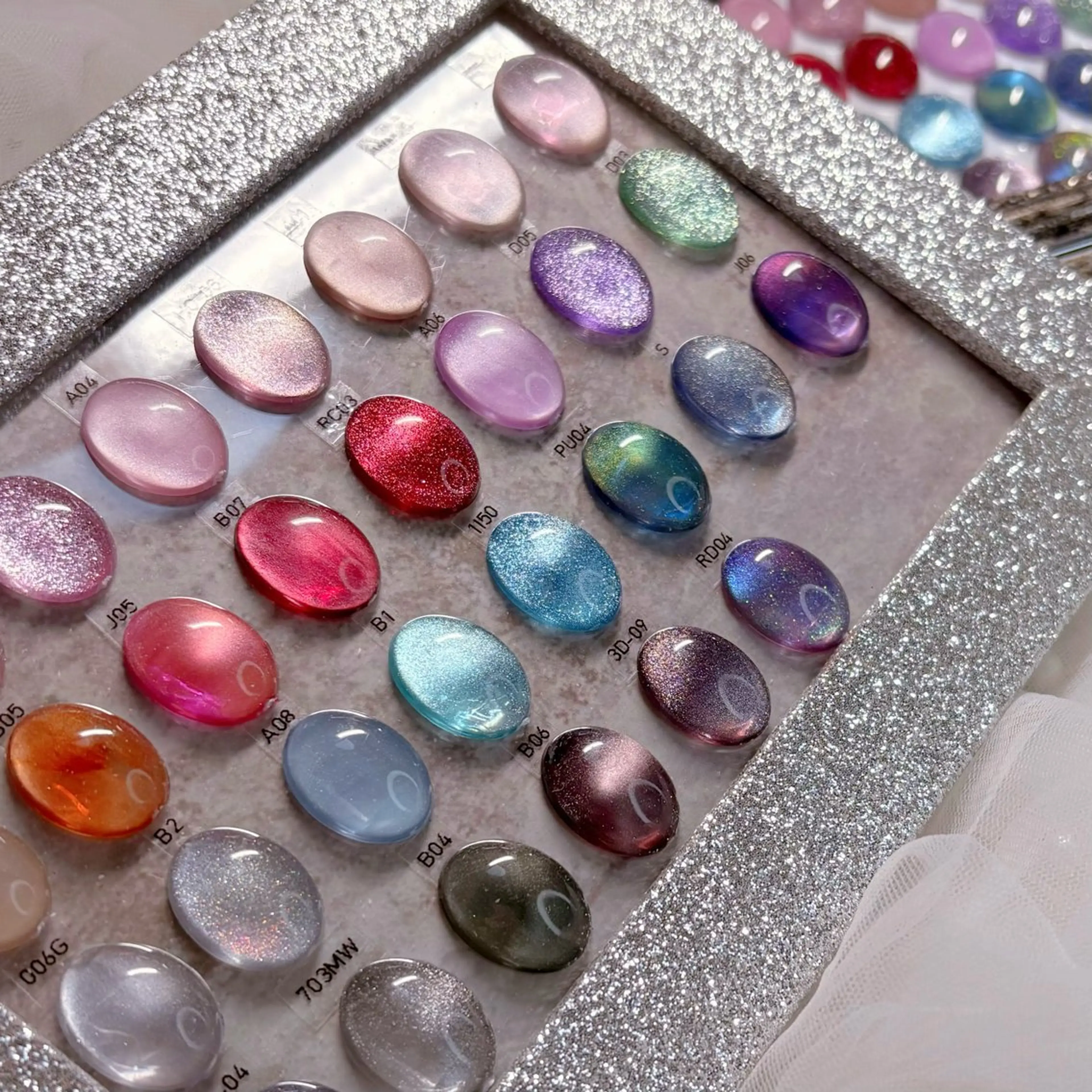 ネイル ジェルネイル マグネットネイル パラジェル ハンドネイル cerisier 坂本のネイルデザイン