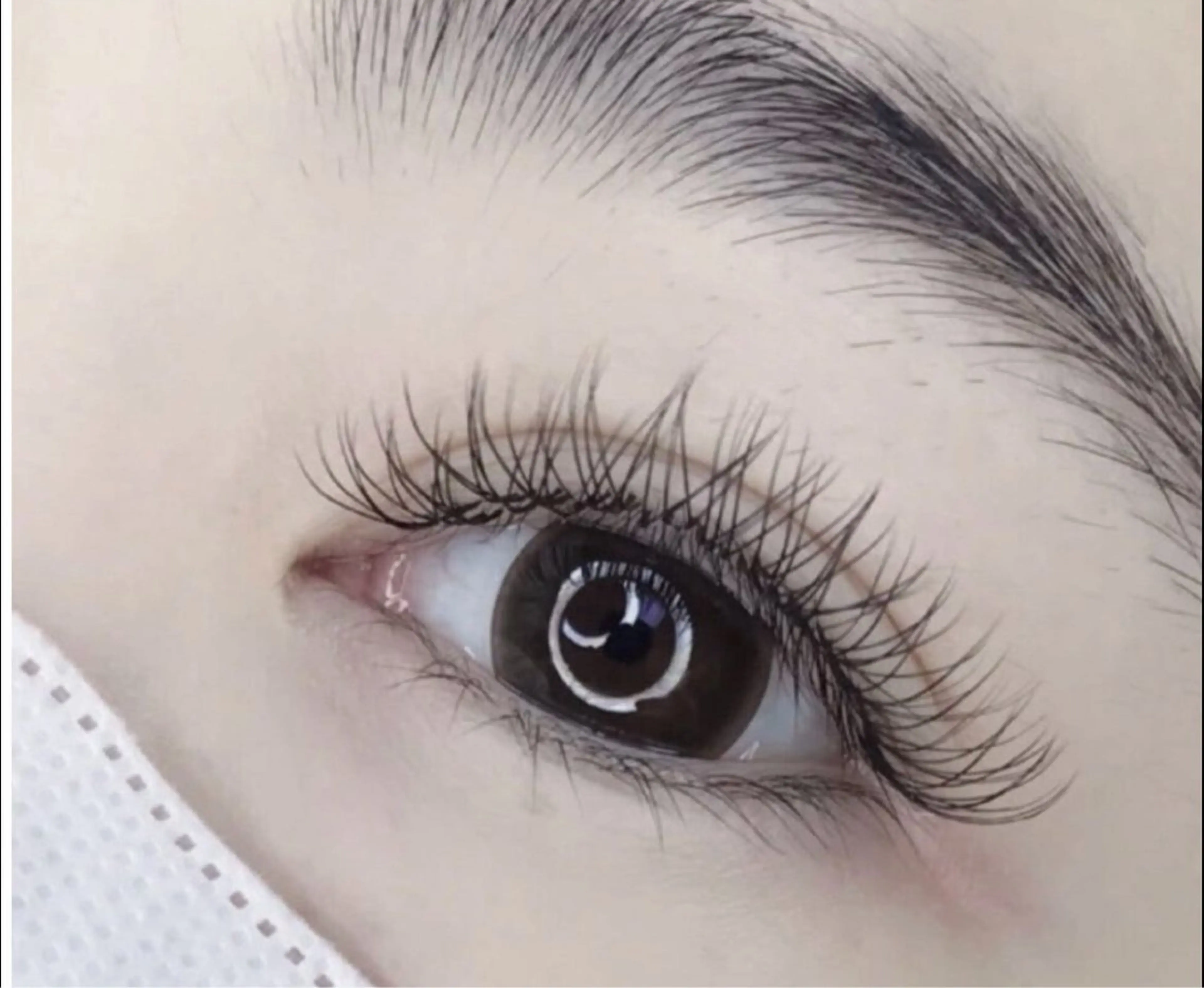 マツエク・マツパ フラットラッシュ 🎀smile 🎀のマツエク・マツパデザイン