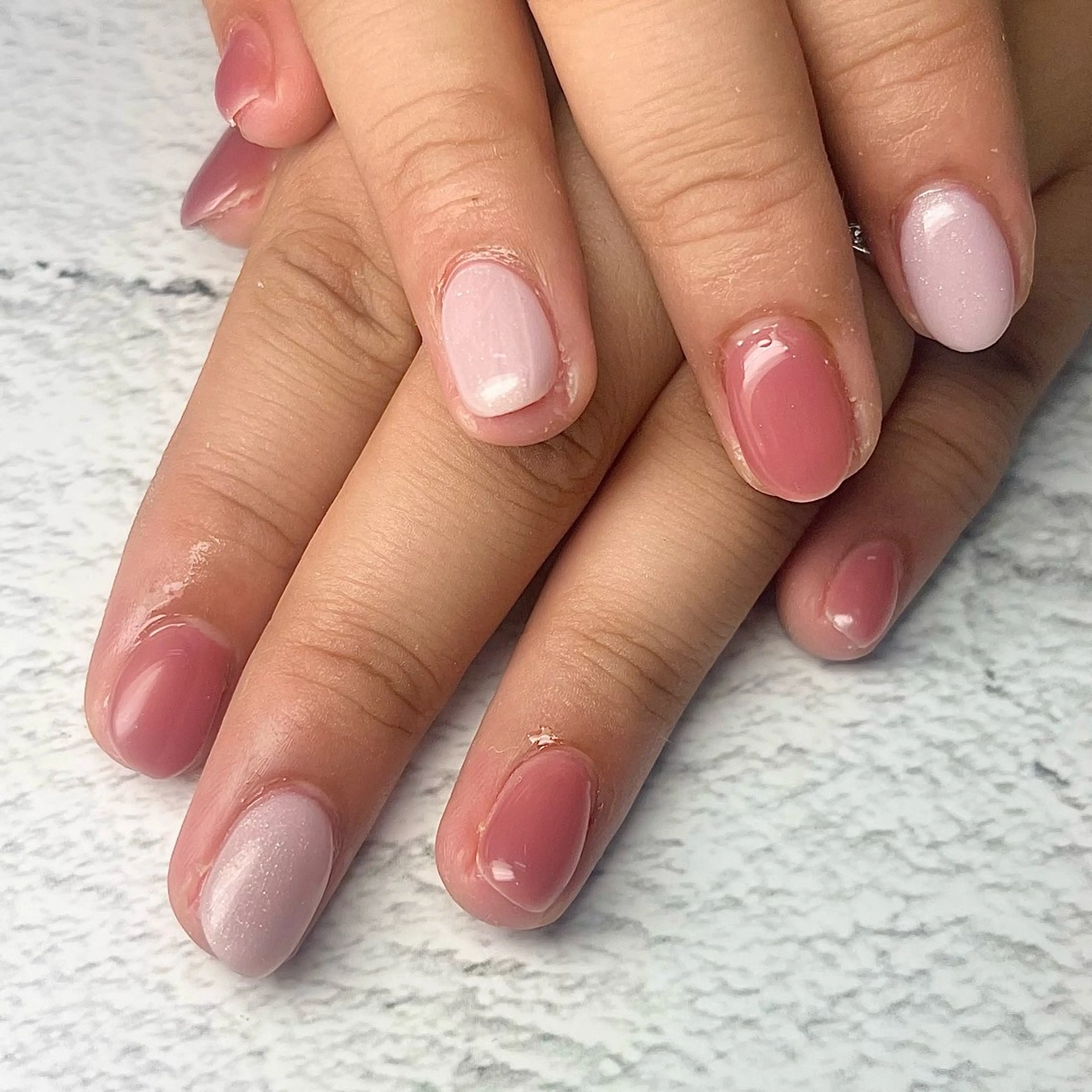 ネイル ハンドネイル Queen nail 北堀江 ASUKAのネイルデザイン