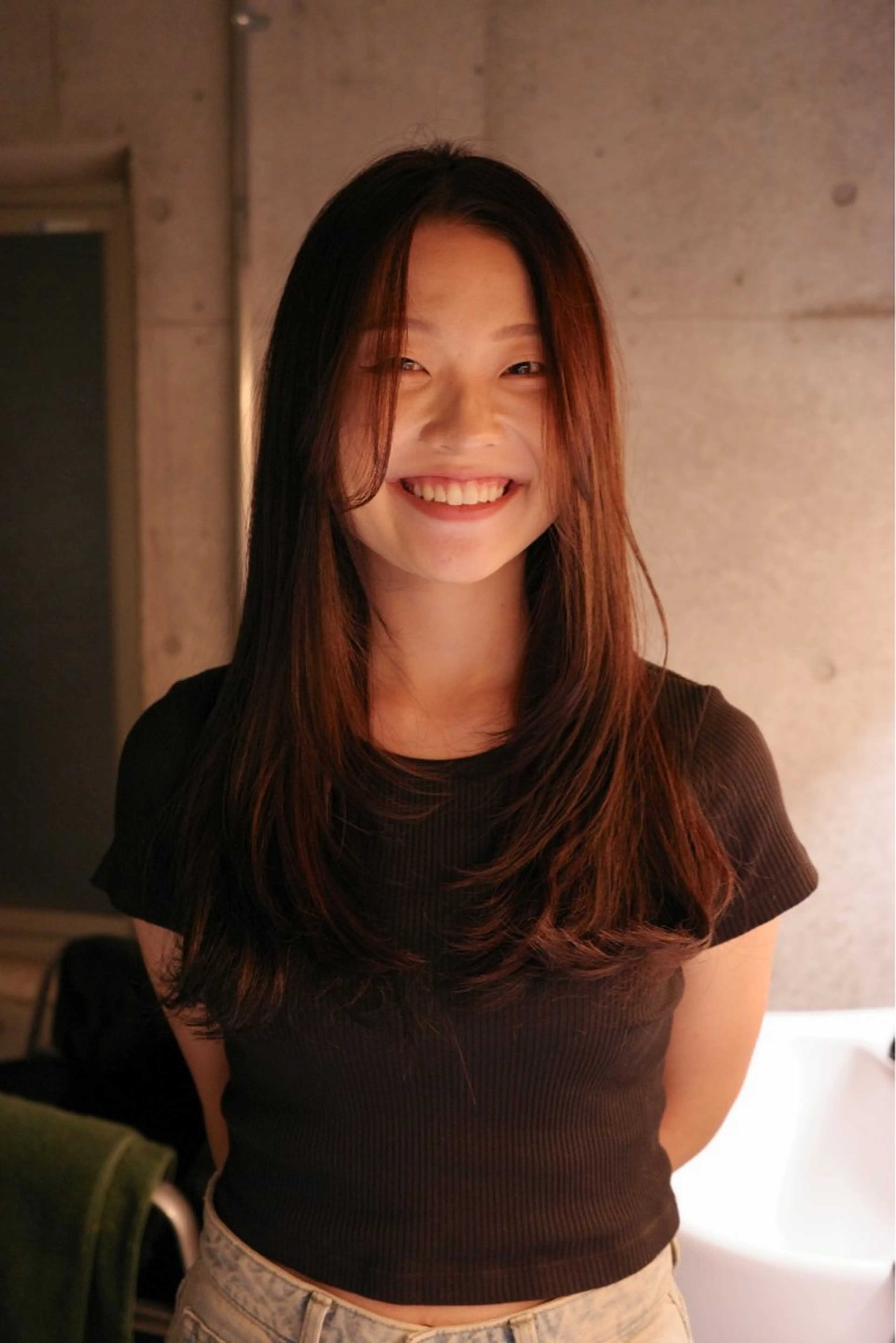 cutメニュー【似合わせレイヤーカット】の写真