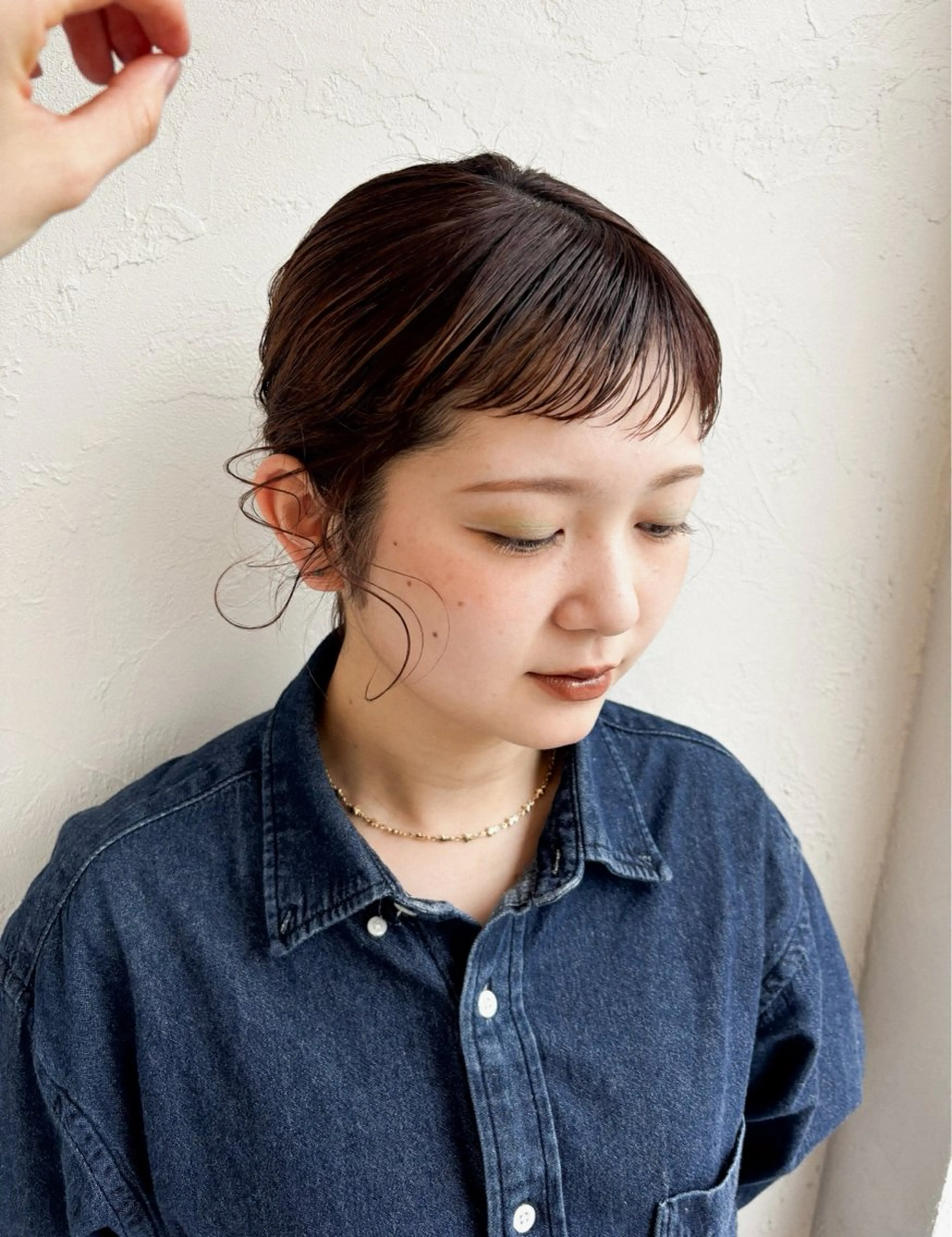 ミディアム ヘアアレンジ ヘアカラー 【haRu/ハル】 さくらこのヘアスタイル