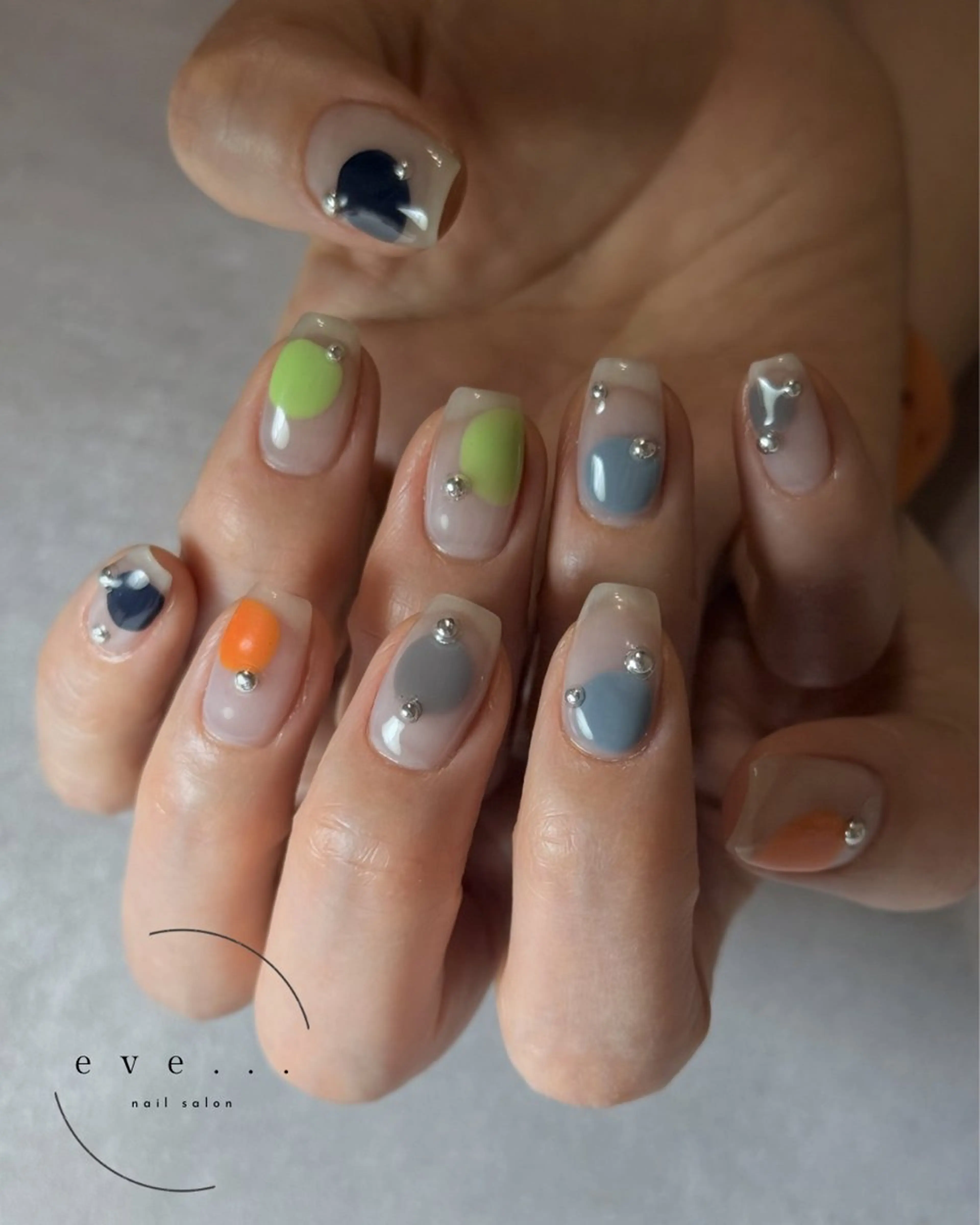 ネイル ニュアンスネイル ハンドネイル nail salon eve...のネイルデザイン